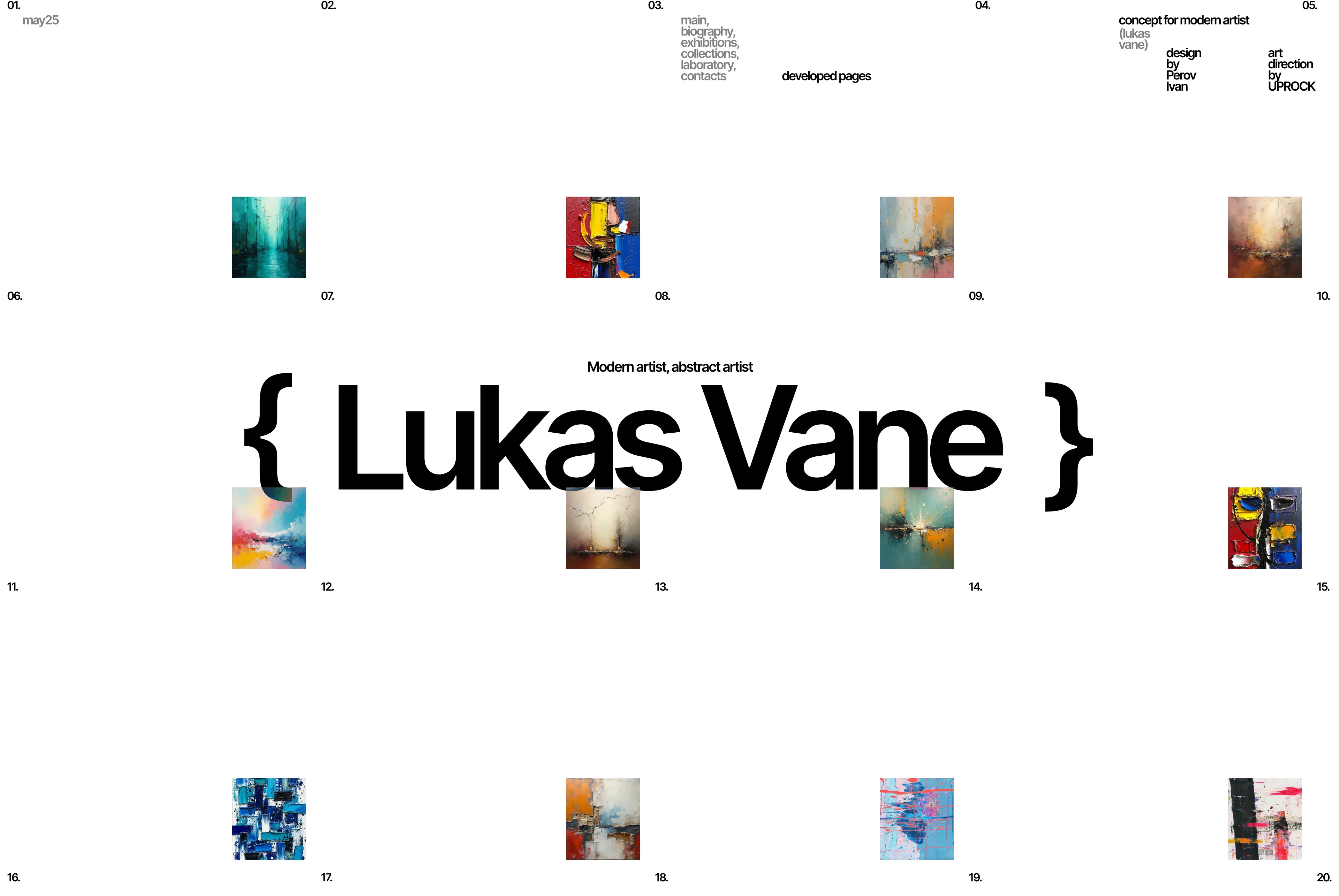 Lukas Vane © — Изображение №1 — Интерфейсы, Брендинг на Dprofile