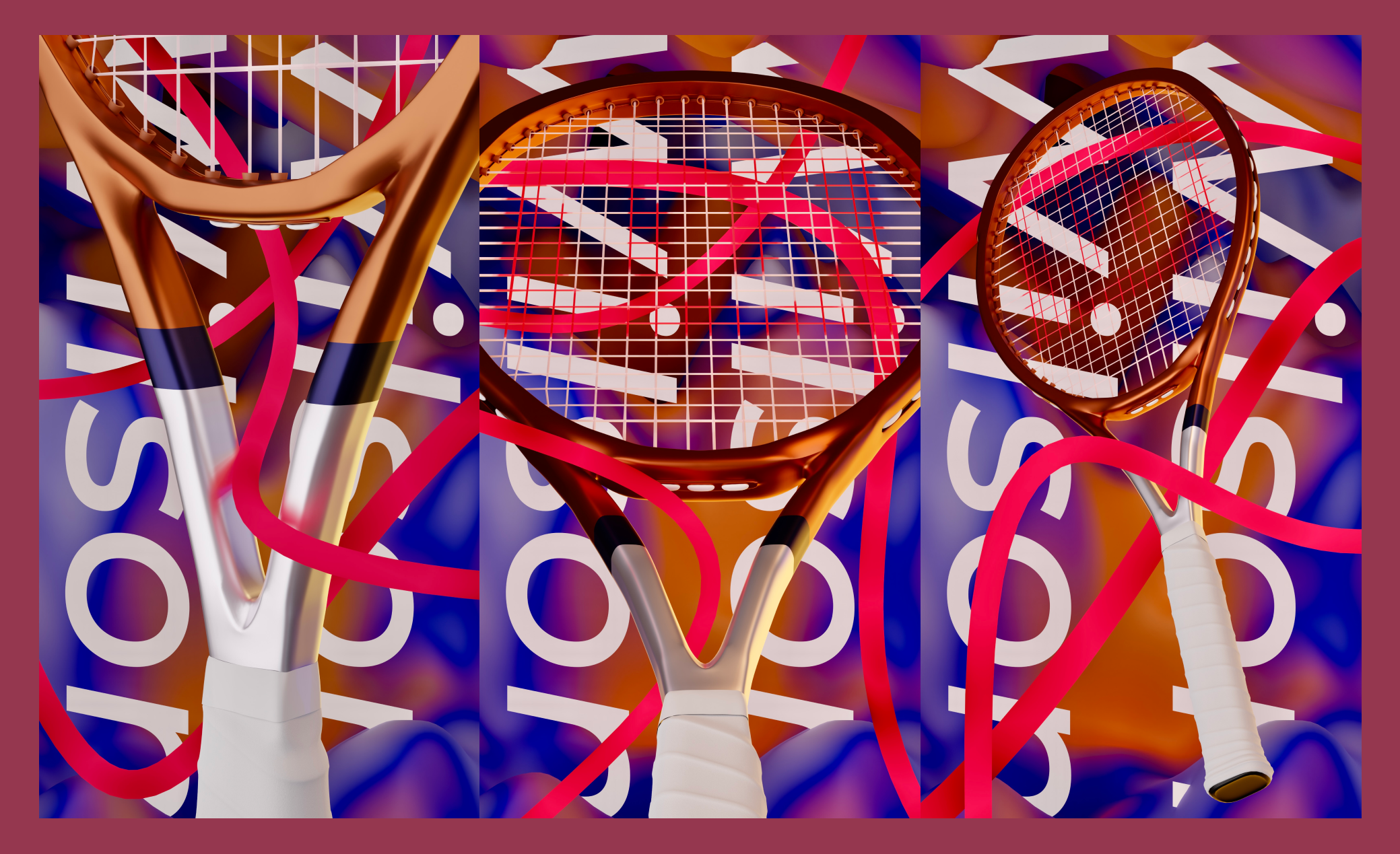 Tennis rackets — Изображение №3 — Графика, 3D на Dprofile