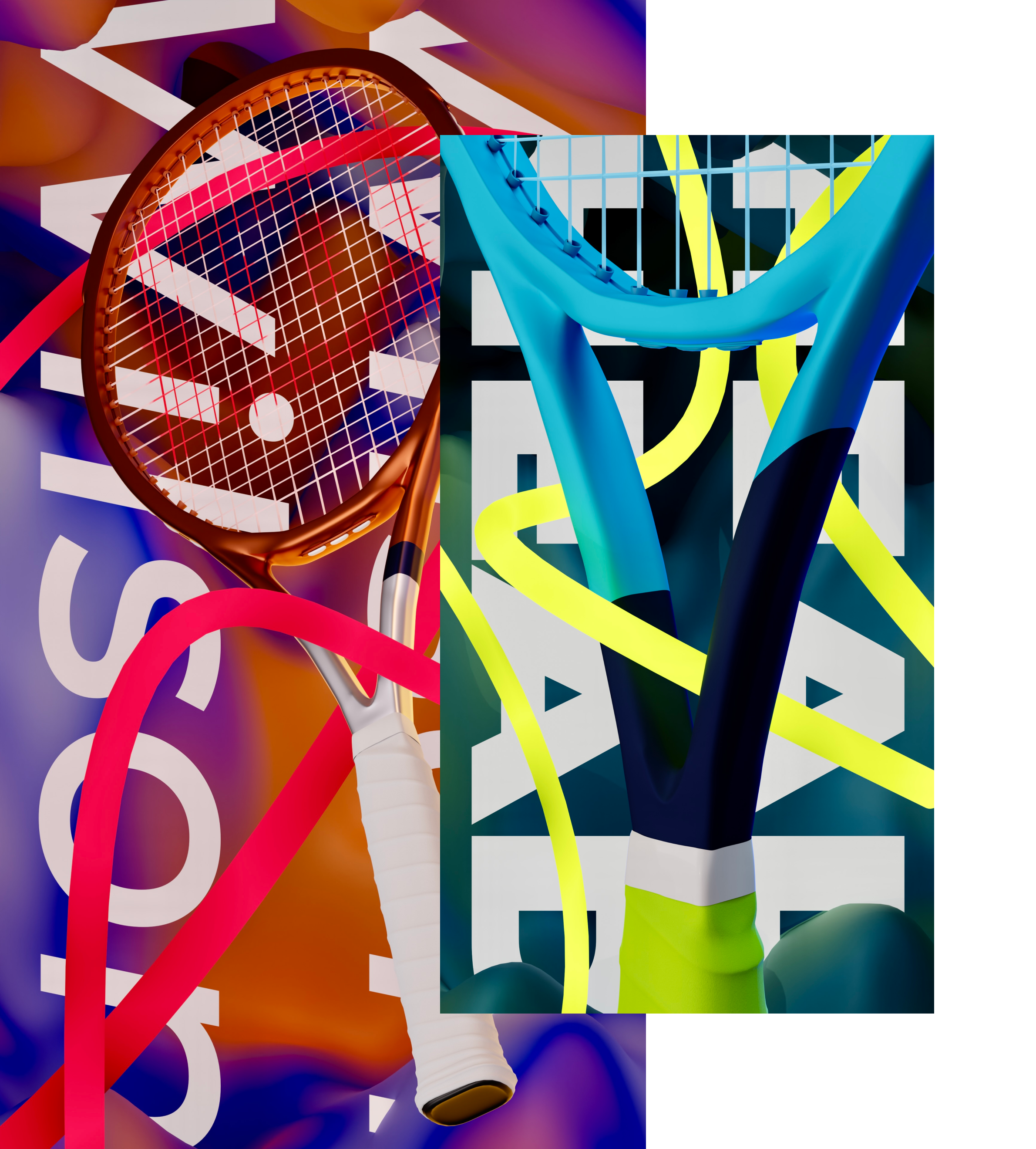 Tennis rackets — Изображение №4 — Графика, 3D на Dprofile
