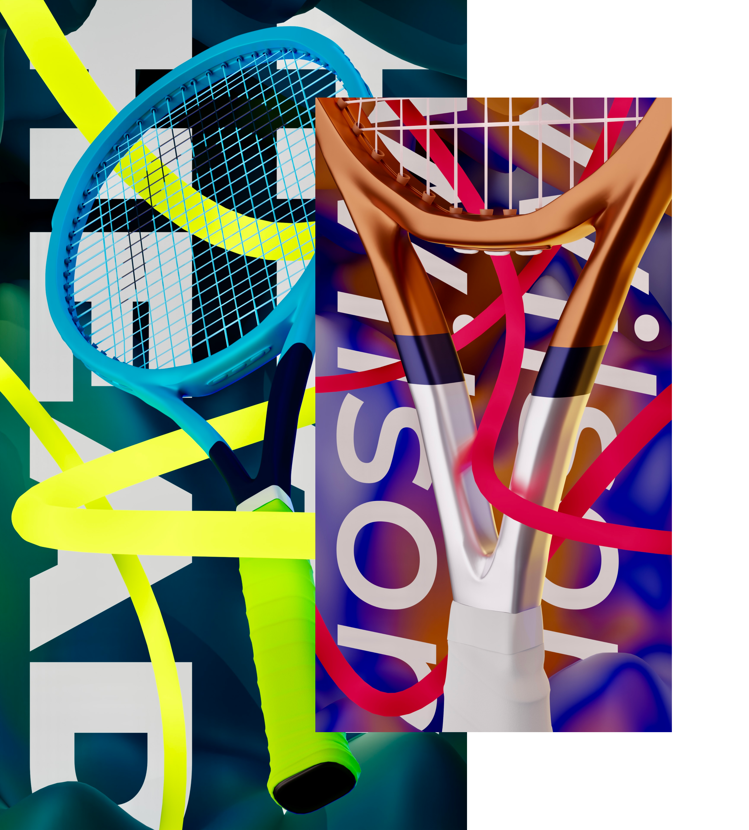 Tennis rackets — Изображение №2 — Графика, 3D на Dprofile