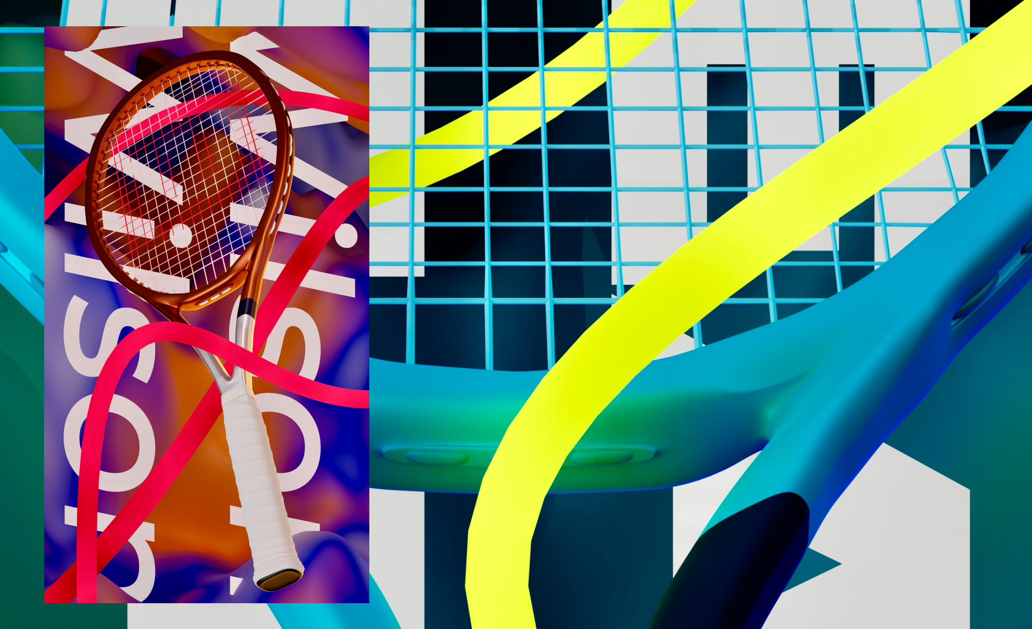 Tennis rackets — Изображение №6 — Графика, 3D на Dprofile