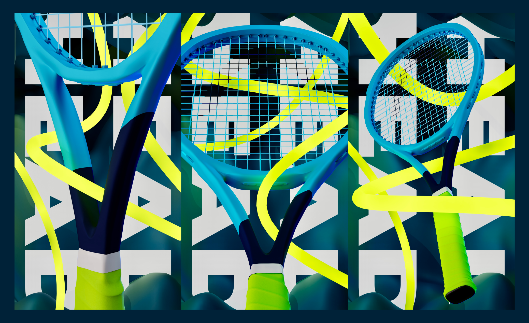 Tennis rackets — Изображение №1 — Графика, 3D на Dprofile