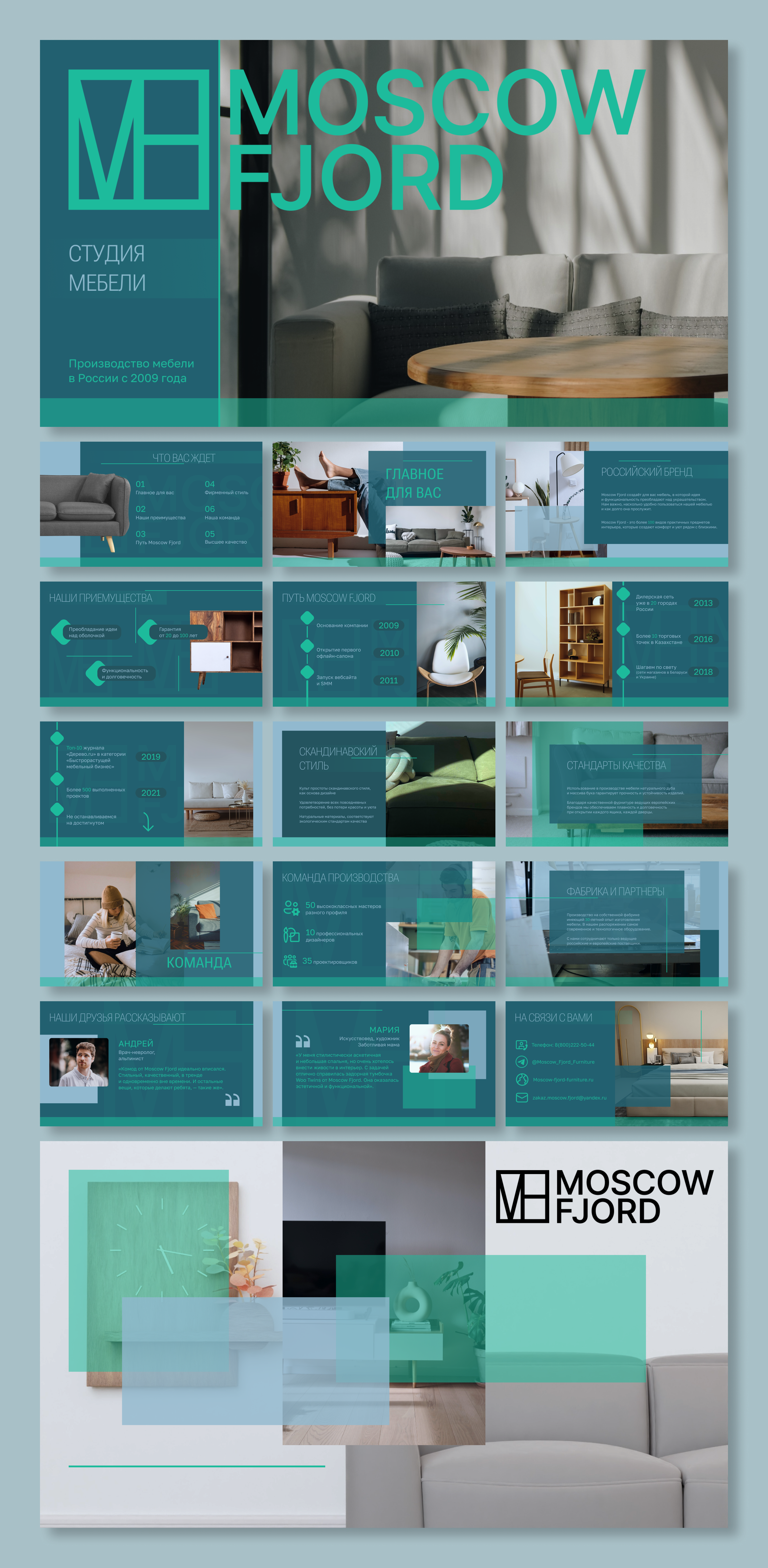 MOSCOW FJORD. Student project — Изображение №1 — Брендинг, Маркетинг на Dprofile