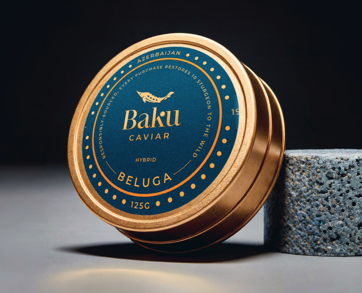 Baku caviar — Брендинг на Dprofile