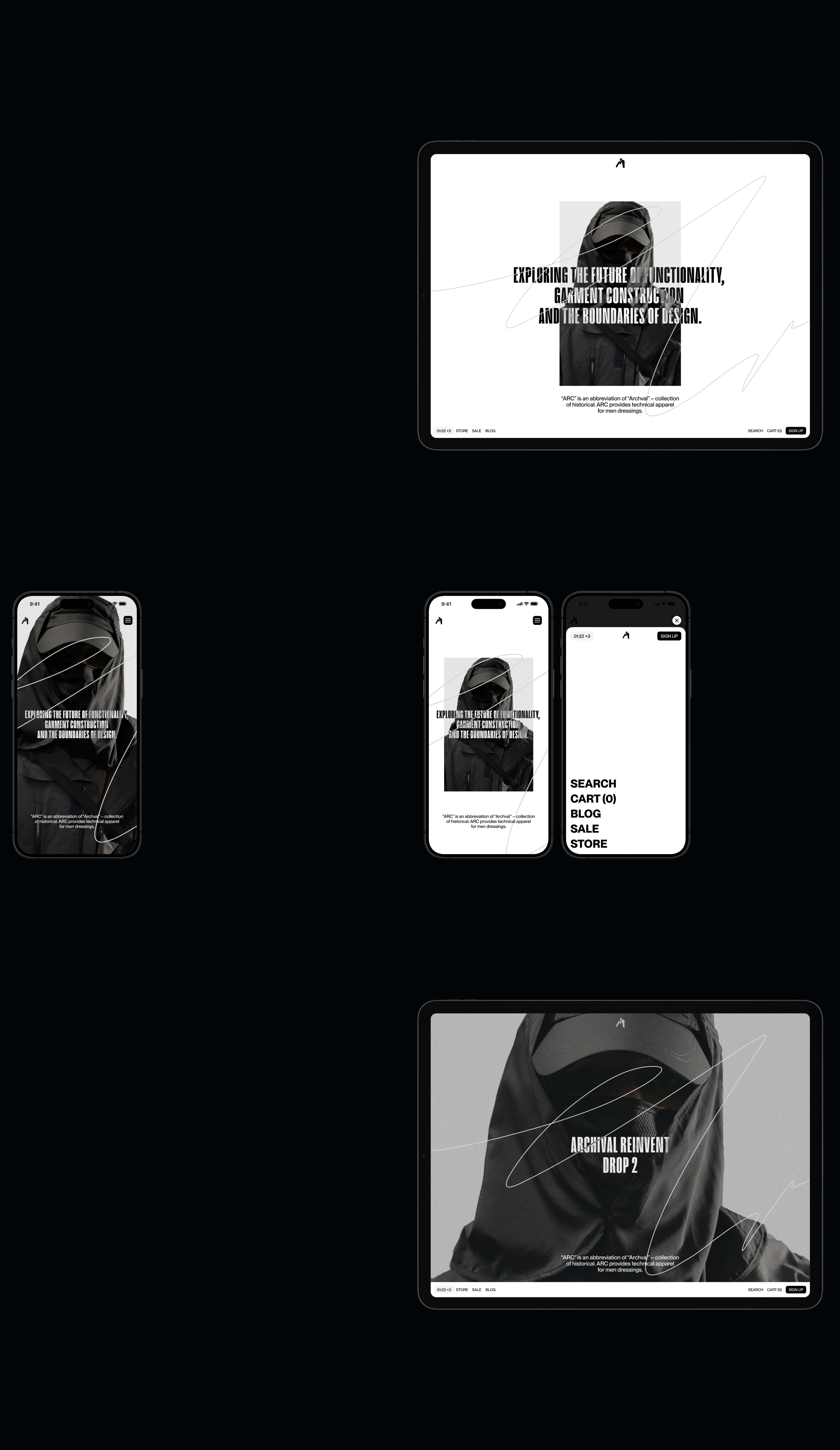 Archival Reinvent E-Commerce Concept — Изображение №2 — Интерфейсы, Графика на Dprofile