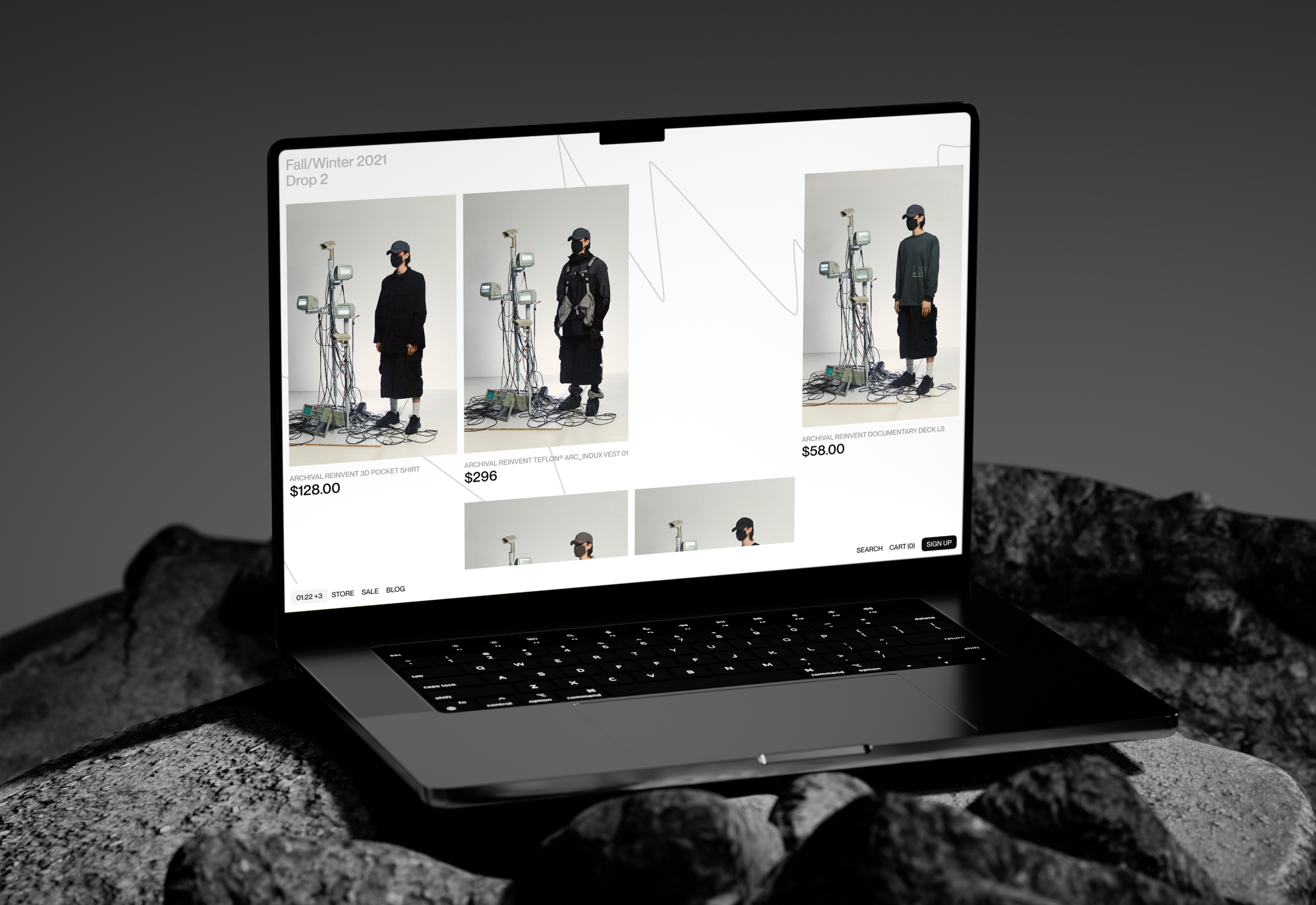 Archival Reinvent E-Commerce Concept — Изображение №5 — Интерфейсы, Графика на Dprofile