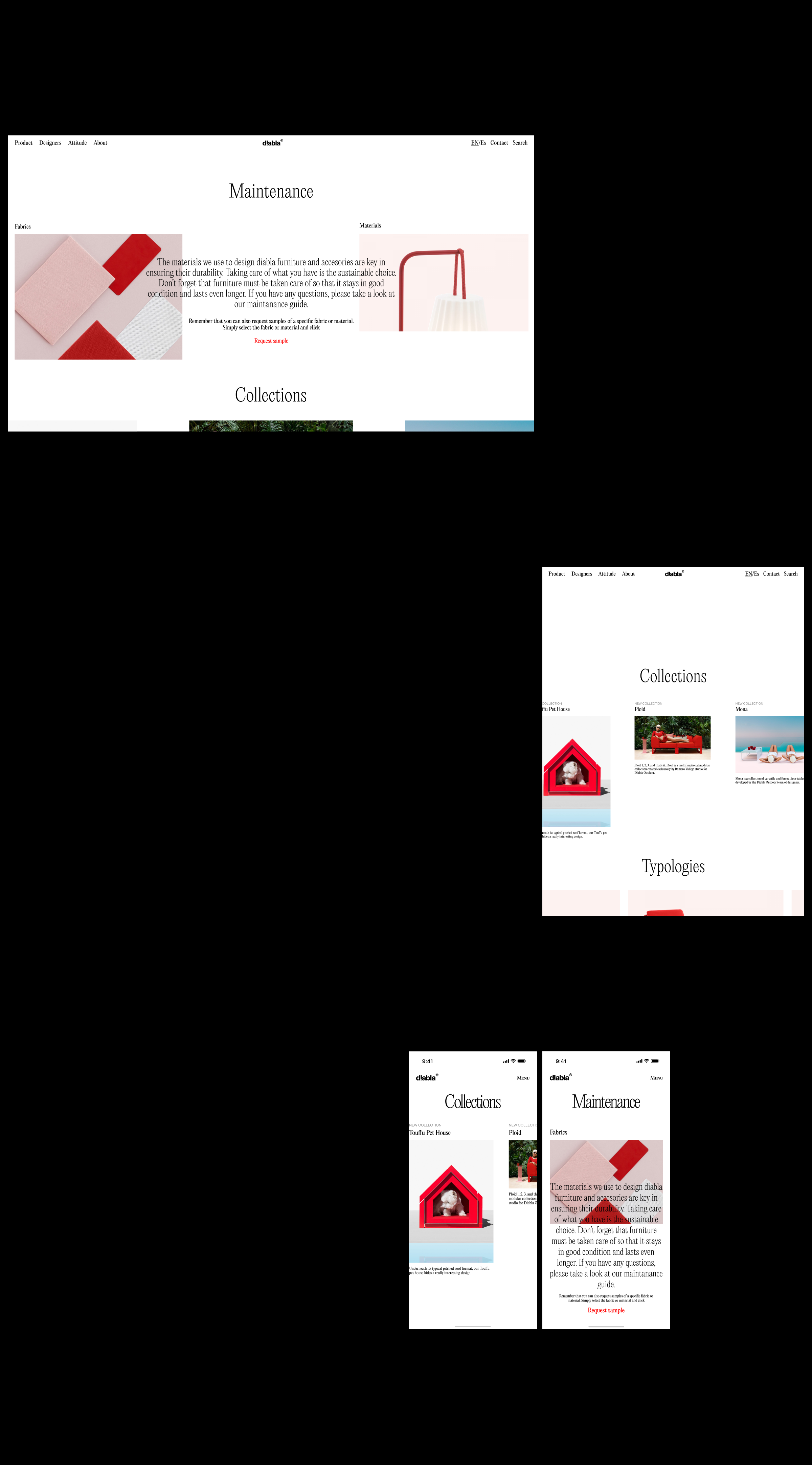 Diabla. E-Commerce Redesign Concept — Изображение №3 — Интерфейсы, Графика на Dprofile