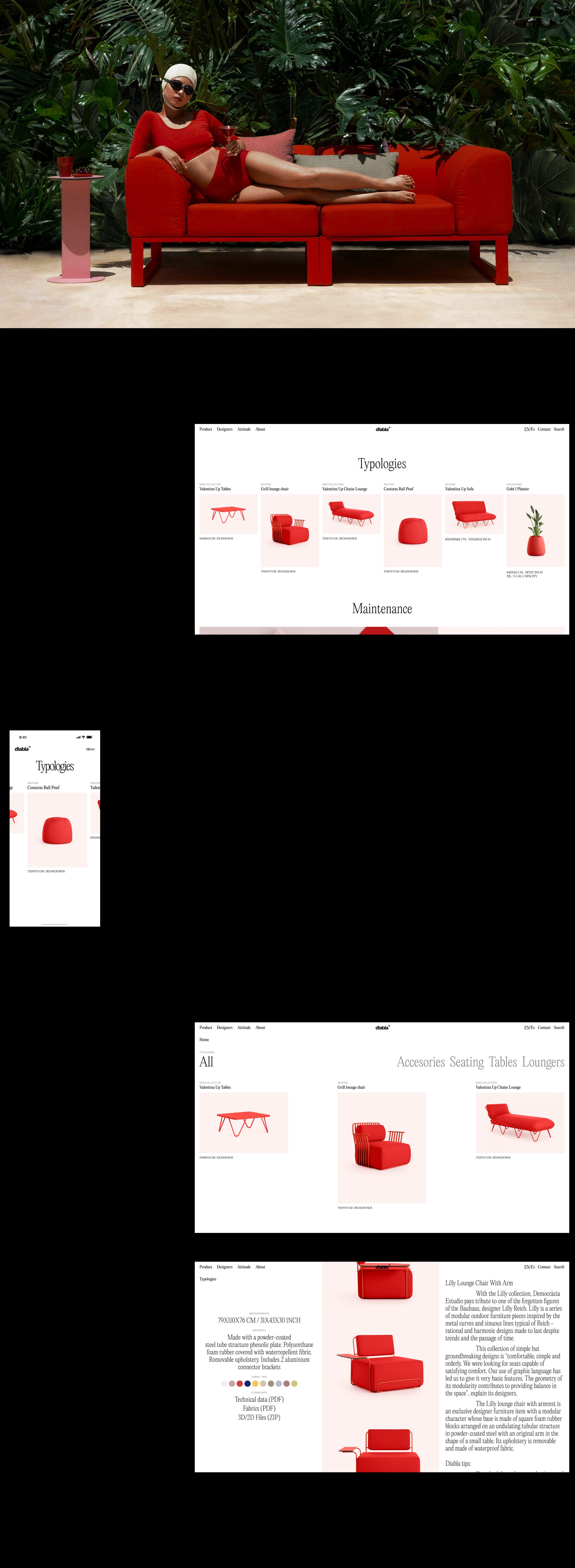 Diabla. E-Commerce Redesign Concept — Изображение №4 — Интерфейсы, Графика на Dprofile