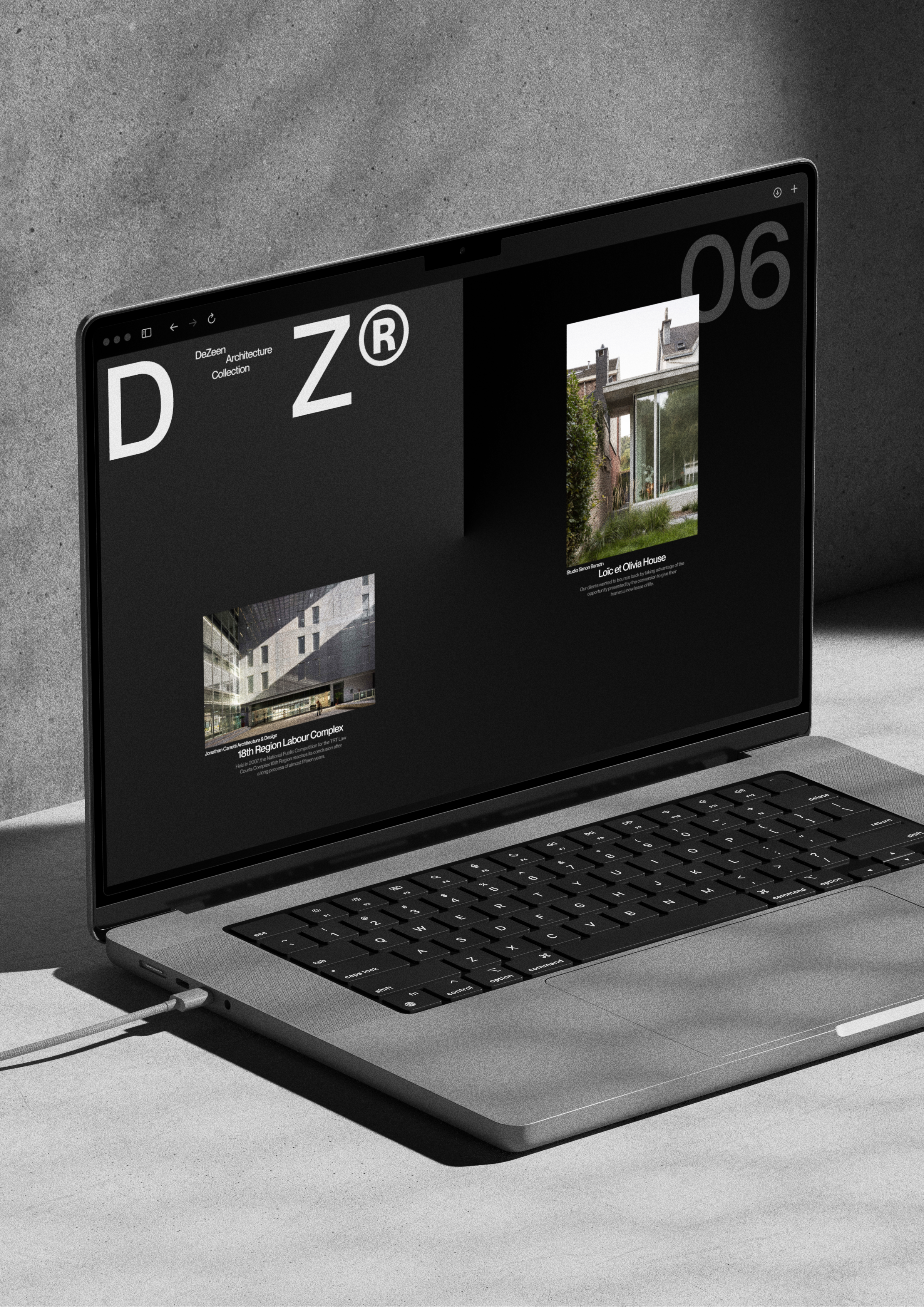 DeZeen Magazine Design Concept — Изображение №3 — Интерфейсы на Dprofile