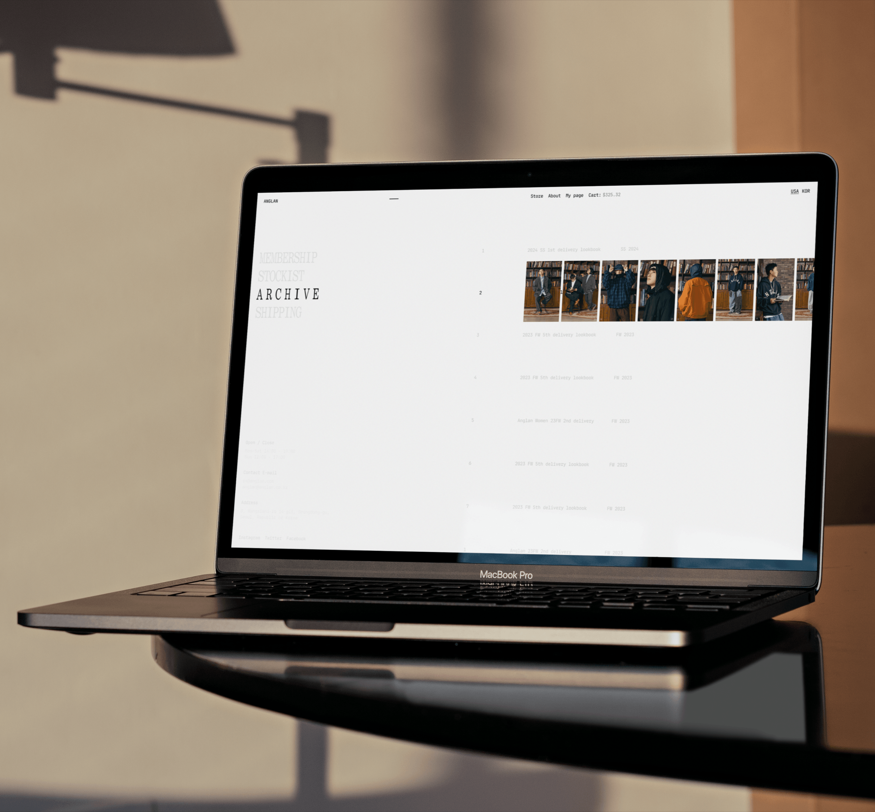 Anglan Store — Изображение №4 — Интерфейсы, Анимация на Dprofile