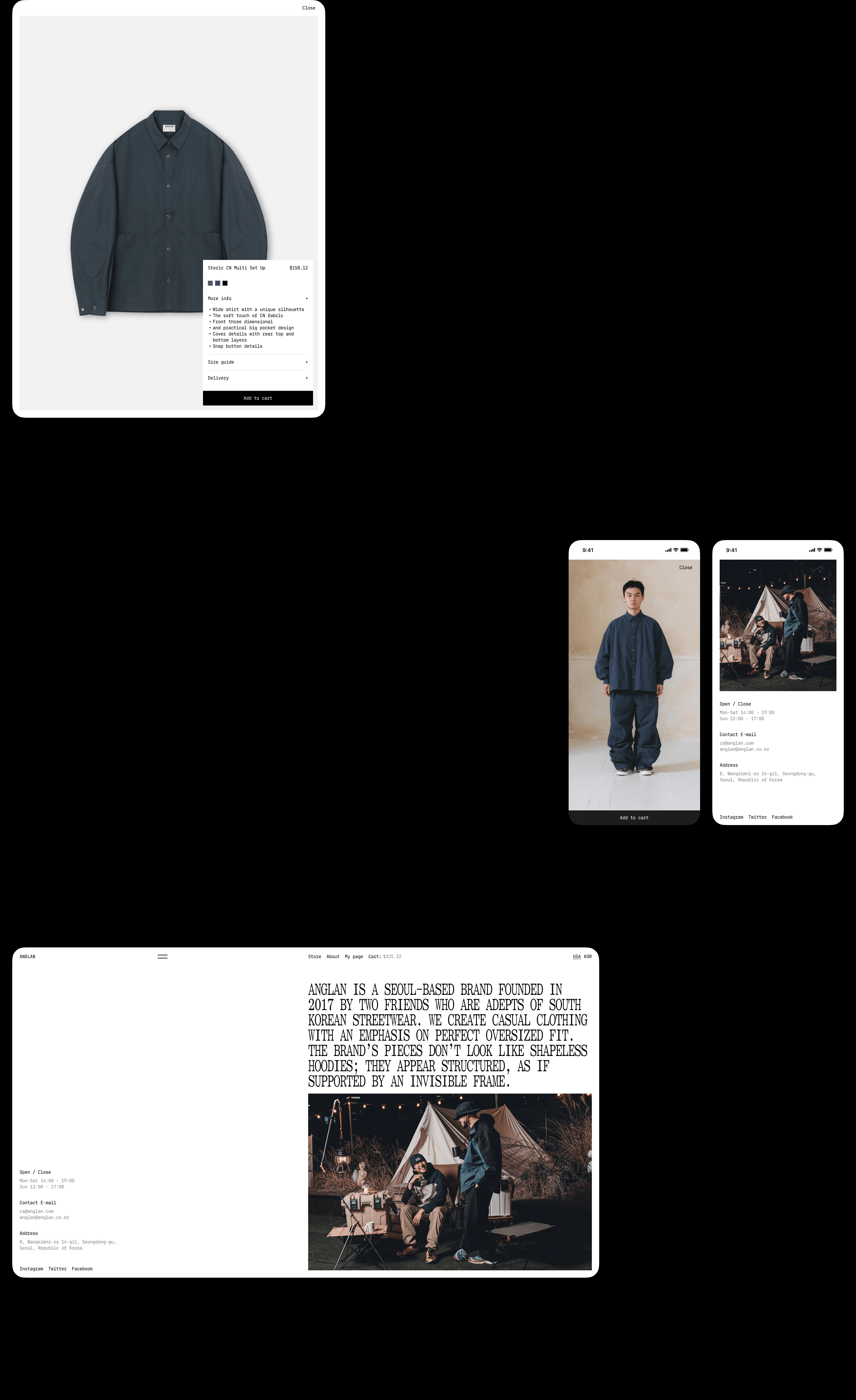 Anglan Store — Изображение №10 — Интерфейсы, Анимация на Dprofile