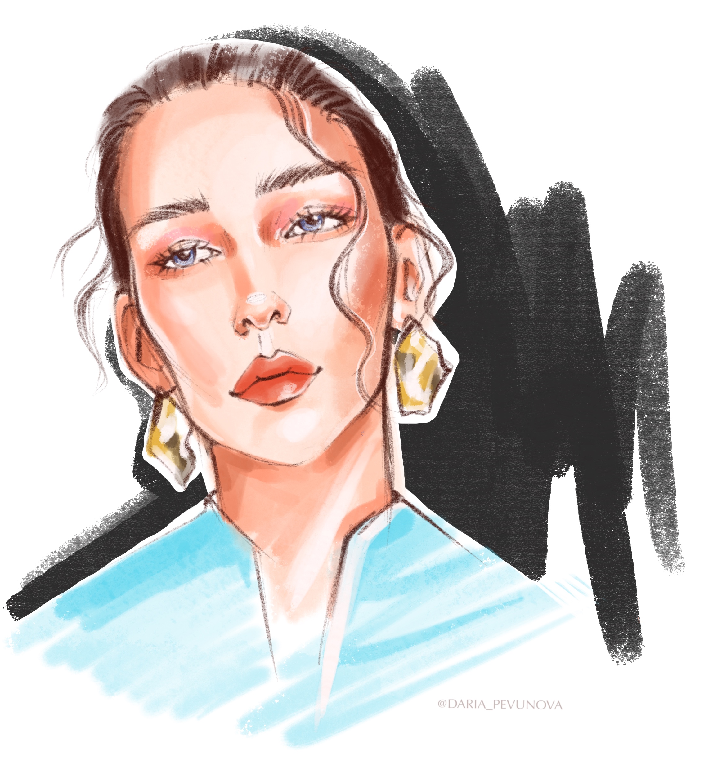 Fashion-иллюстрации — Изображение №6 — Иллюстрация на Dprofile