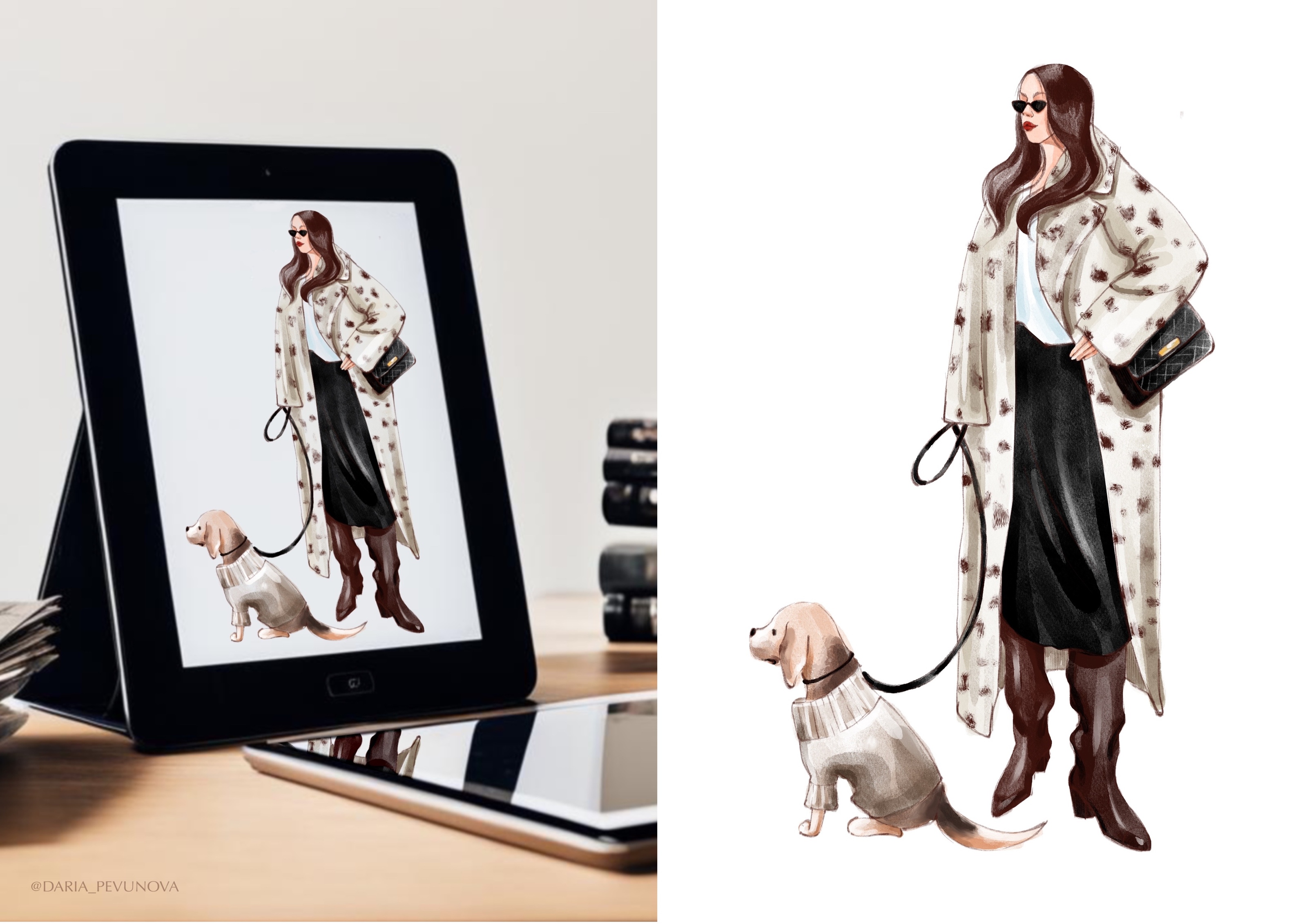 Fashion-иллюстрации — Изображение №5 — Иллюстрация на Dprofile