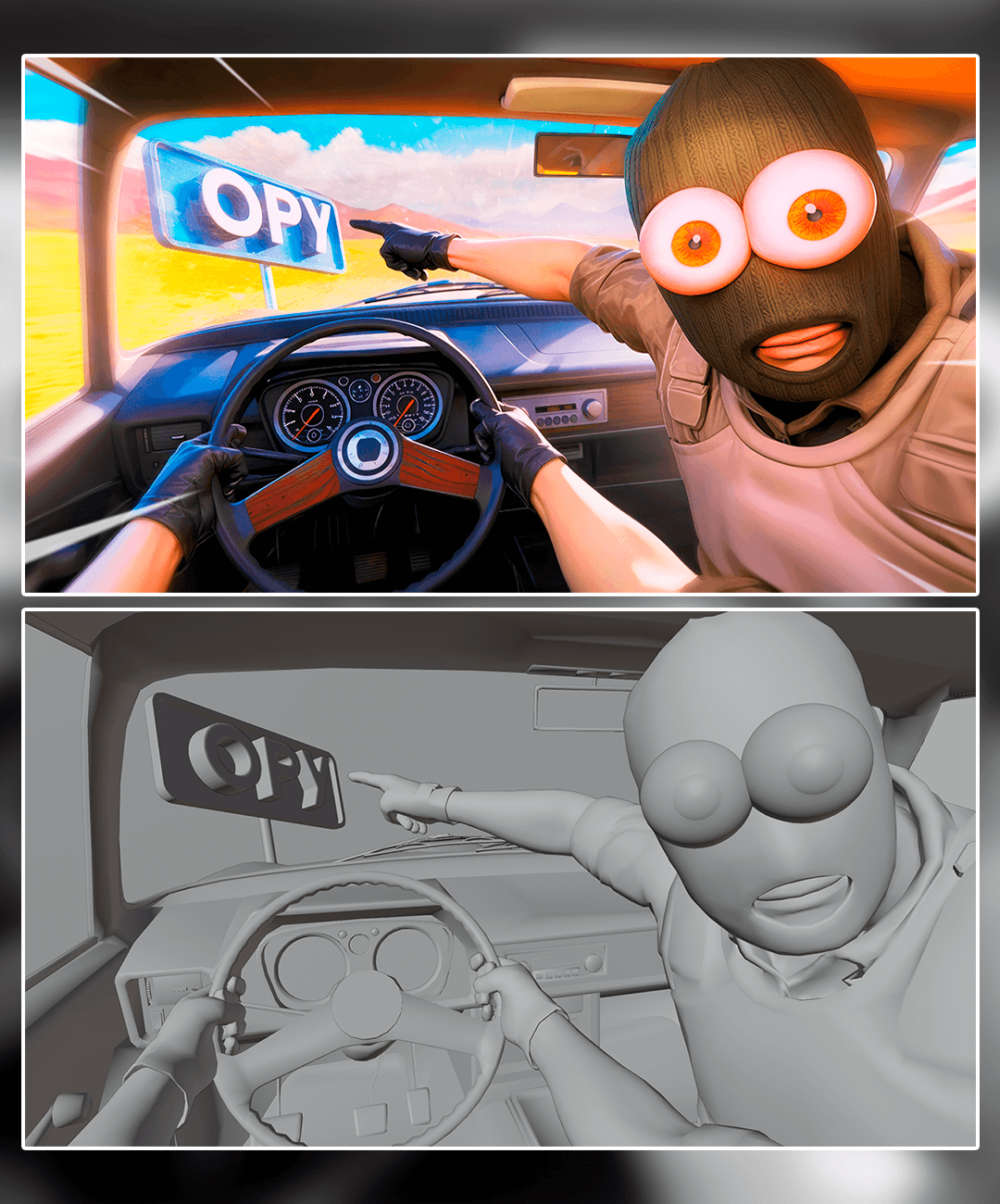 Превью для Ютуба в 3D — Изображение №7 — Графика, 3D на Dprofile