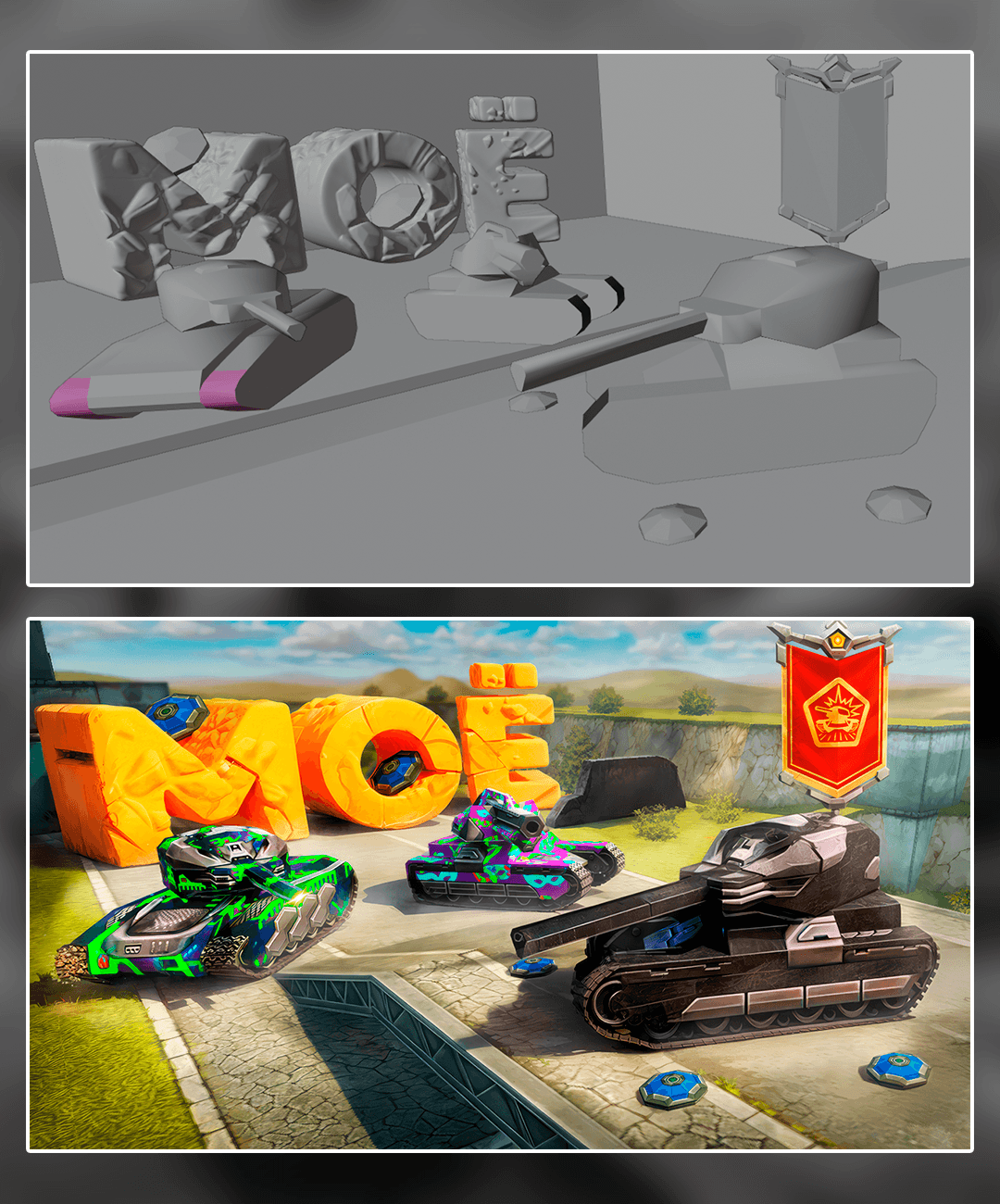 Превью для Ютуба в 3D — Изображение №5 — Графика, 3D на Dprofile