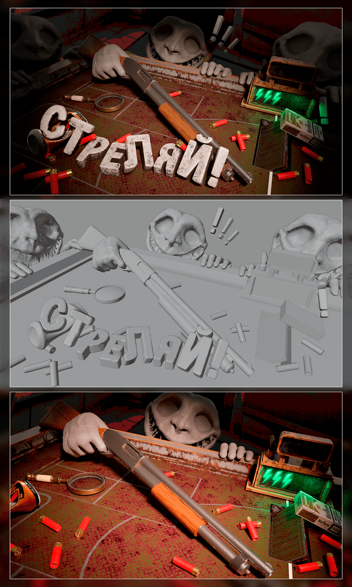 Youtube video thumbnails design 3D | превью в 3D — Изображение №8 — Графика, 3D на Dprofile