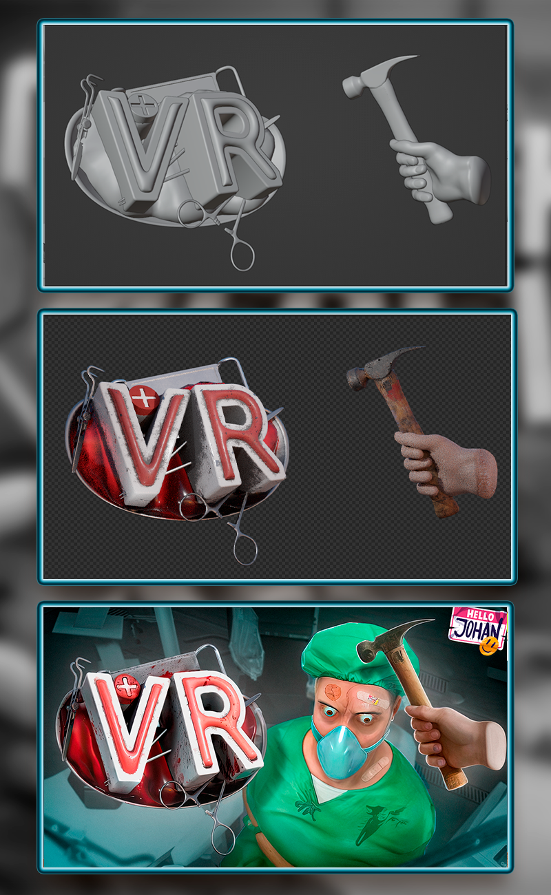 Превью для Ютуба в 3D — Изображение №4 — Интерфейсы, Графика на Dprofile