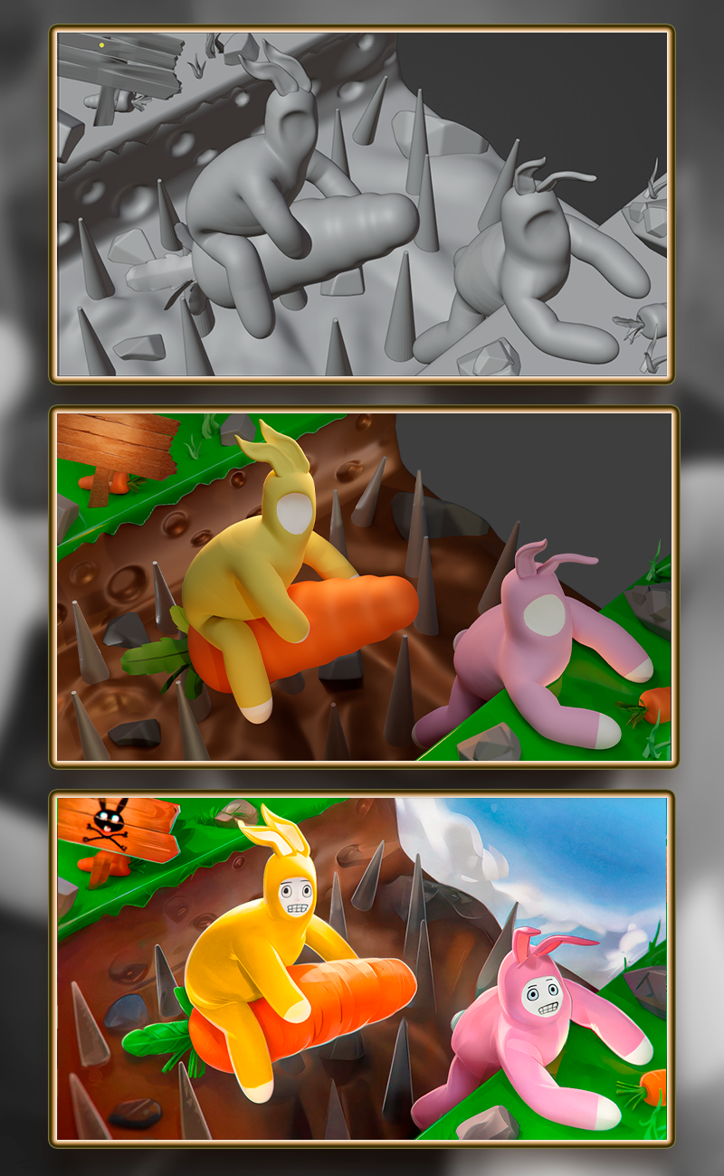 Превью для Ютуба в 3D — Изображение №5 — Графика, 3D на Dprofile