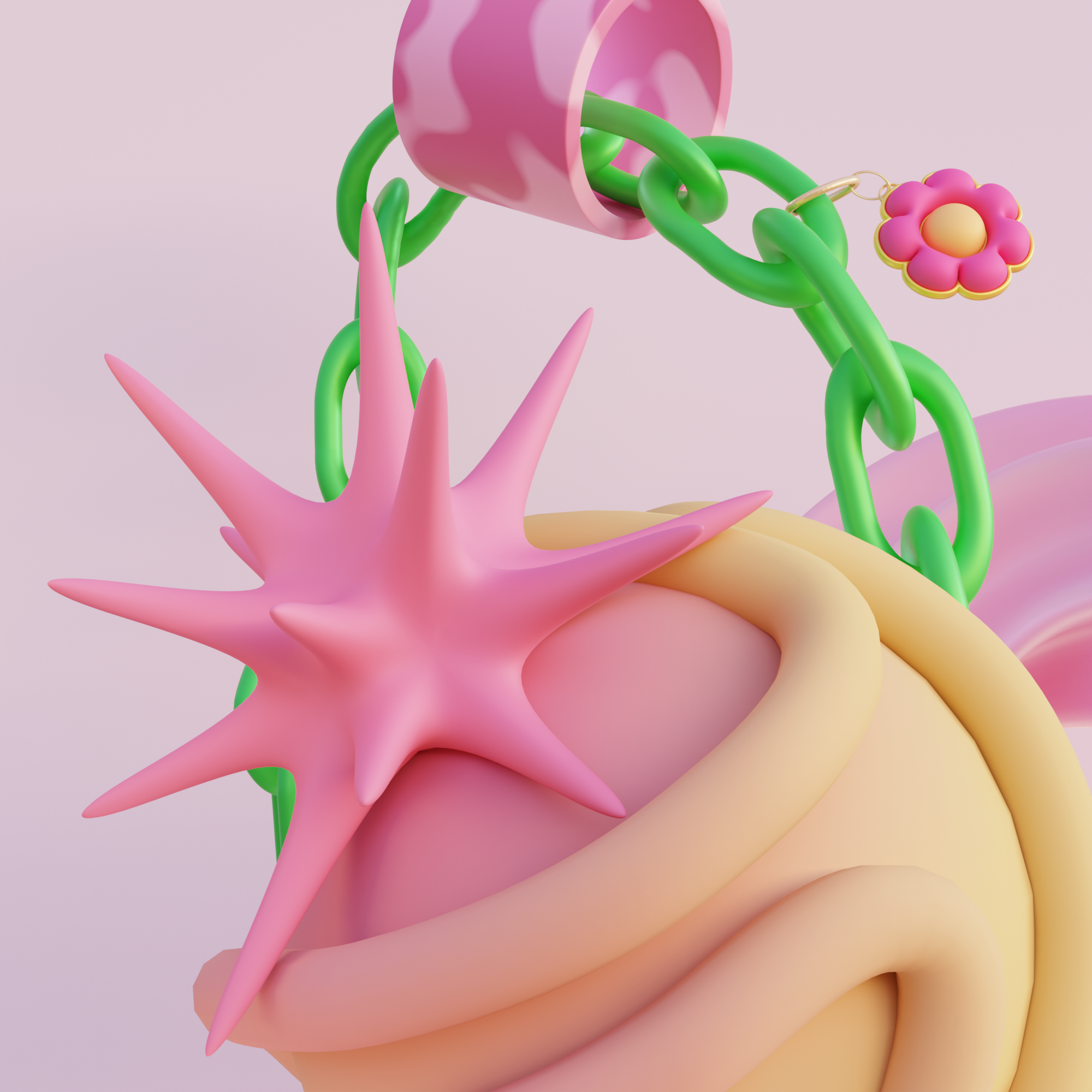 Эксперименты с 3D формами — Изображение №3 — Иллюстрация на Dprofile