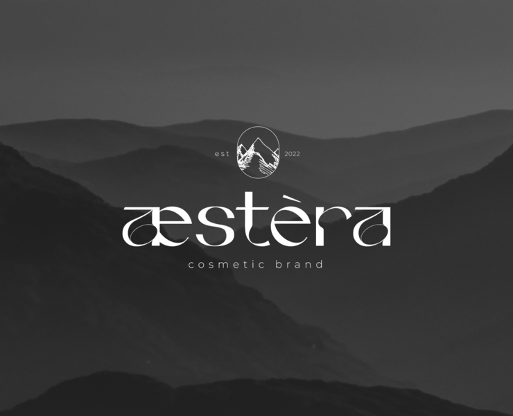 aestera / фирменный стиль для бренда косметики на Dprofile