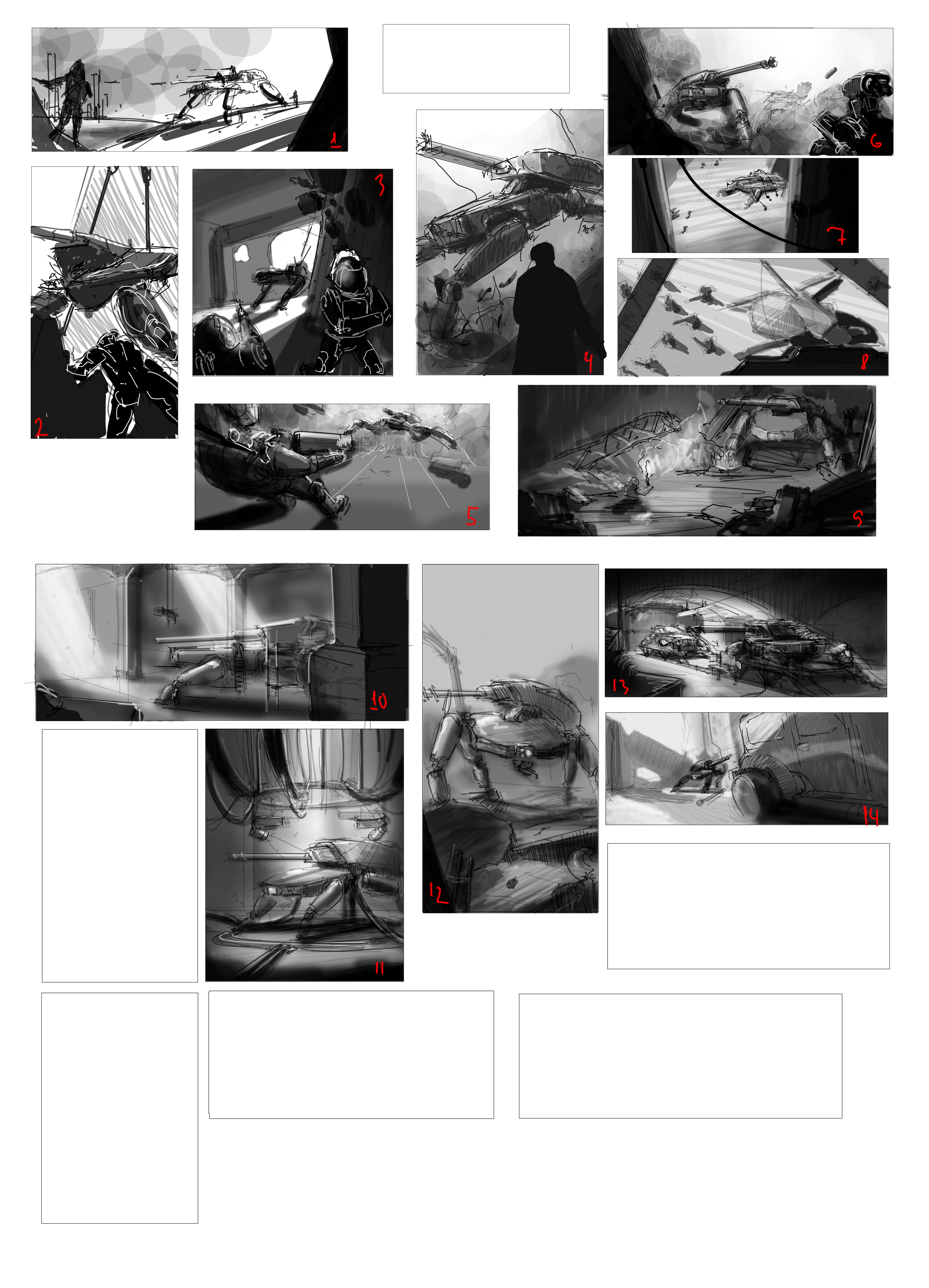 "OUROBORUS" Концепт Арт Мехи — Изображение №22 — Иллюстрация на Dprofile