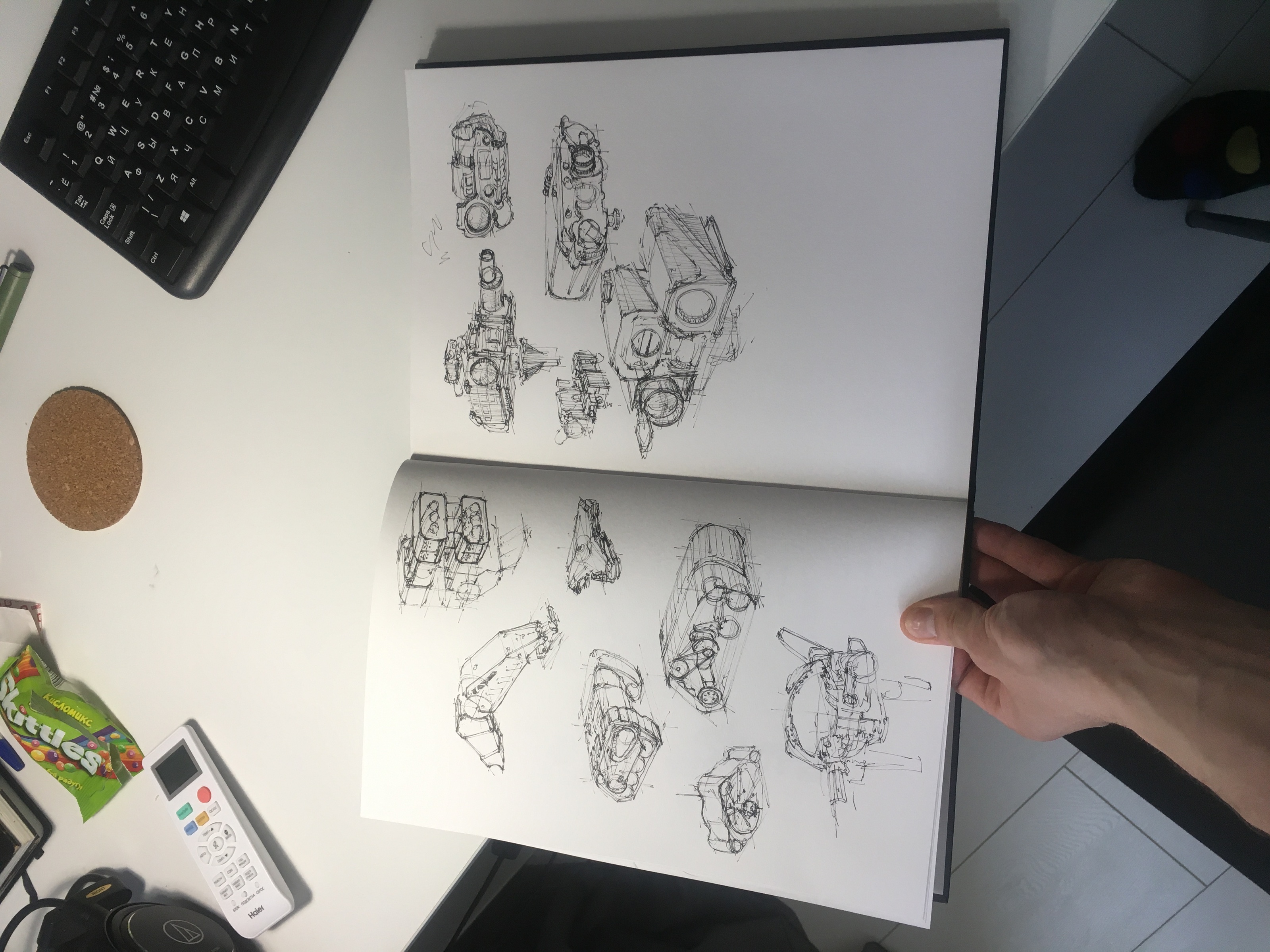 "OUROBORUS" Концепт Арт Мехи — Изображение №17 — Иллюстрация на Dprofile