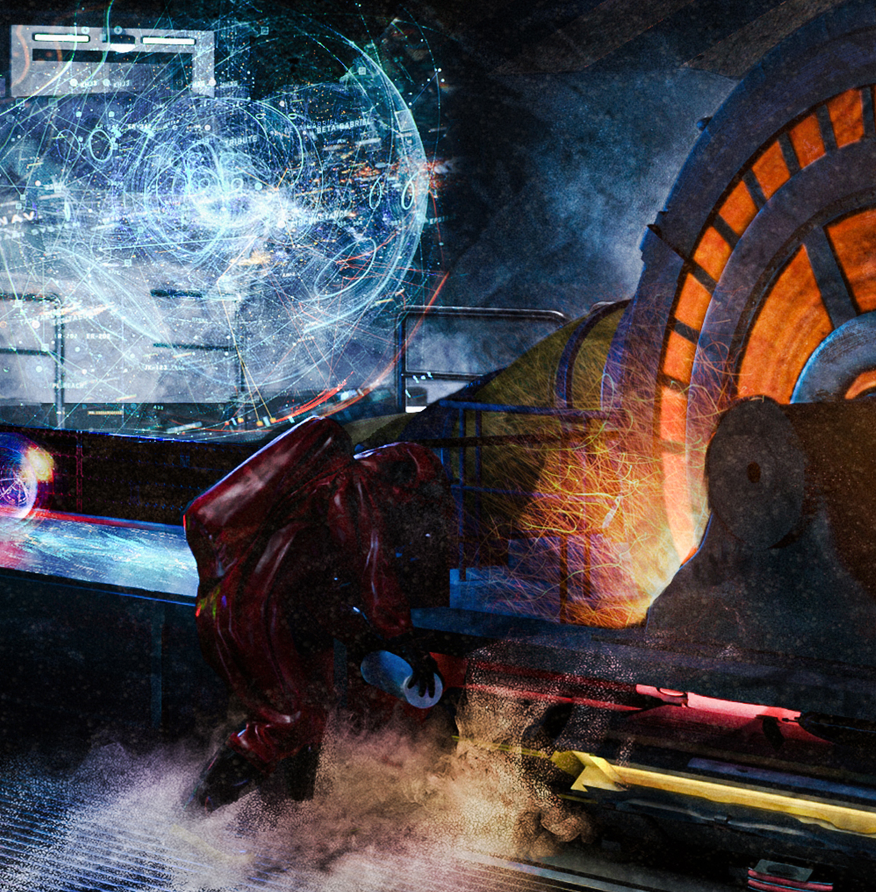 Проект города для игры NEW EDEN. — Изображение №20 — Иллюстрация, 3D на Dprofile