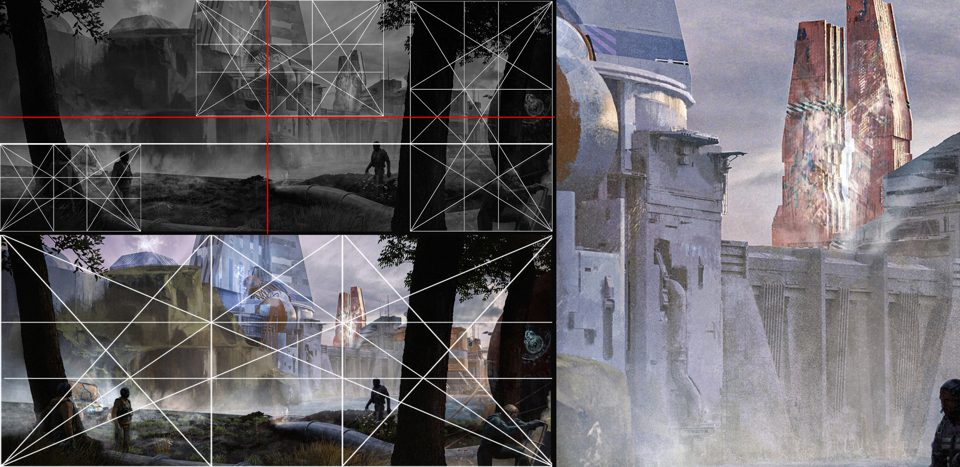 Проект города для игры NEW EDEN. — Изображение №11 — Иллюстрация, 3D на Dprofile