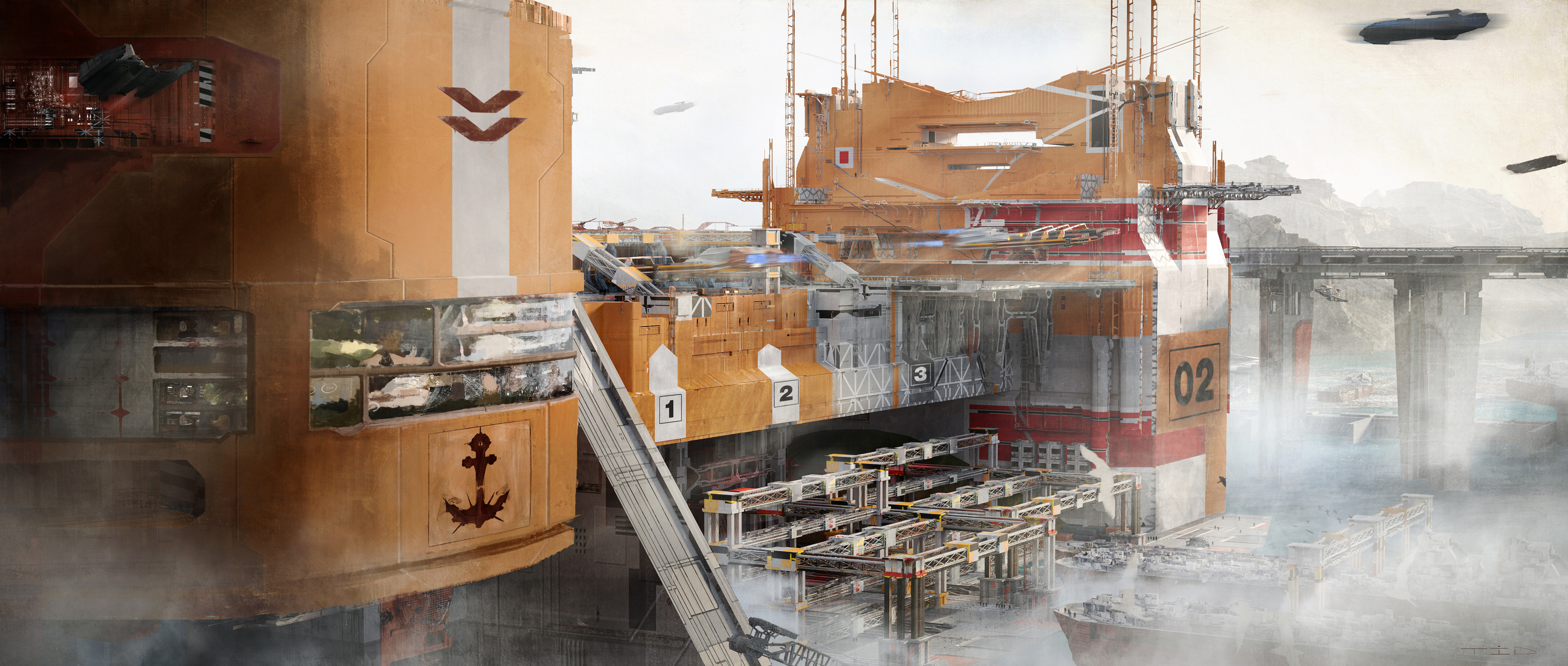 Проект города для игры NEW EDEN. — Изображение №17 — Иллюстрация, 3D на Dprofile