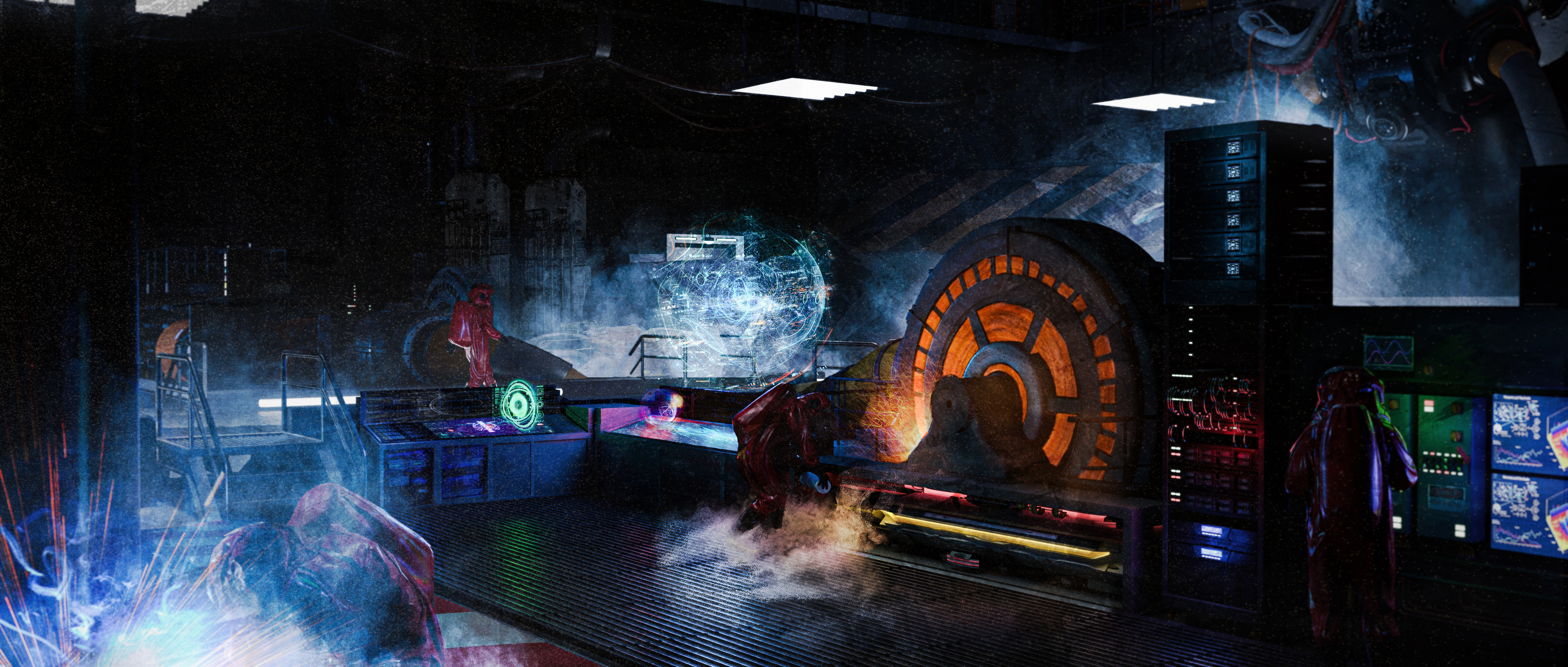 Проект города для игры NEW EDEN. — Изображение №18 — Иллюстрация, 3D на Dprofile