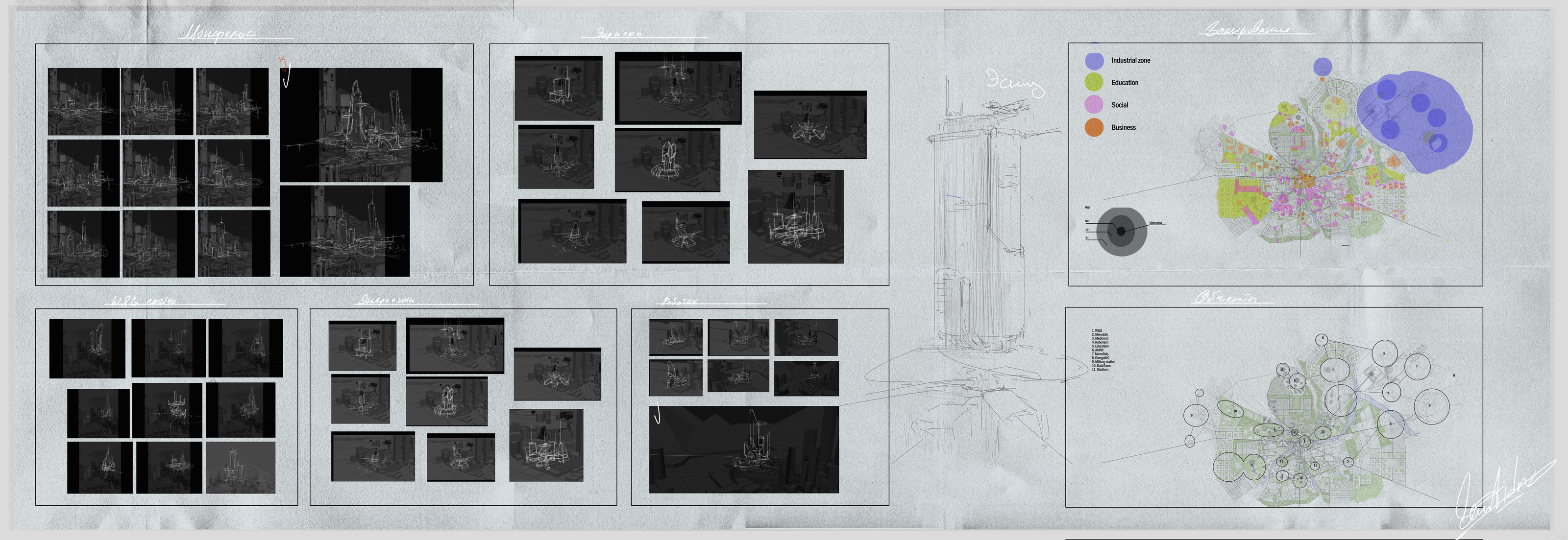 Проект города для игры NEW EDEN. — Изображение №34 — Иллюстрация, 3D на Dprofile