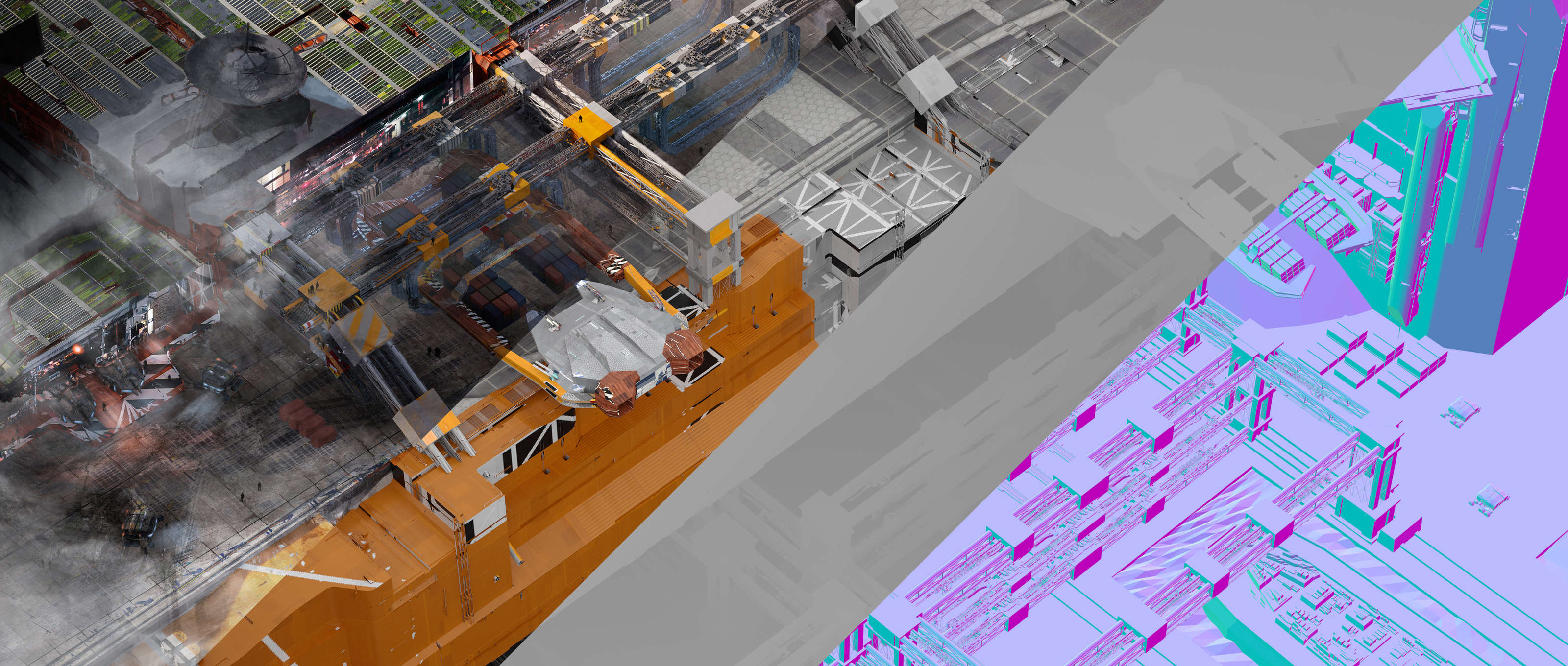 Проект города для игры NEW EDEN. — Изображение №37 — Иллюстрация, 3D на Dprofile