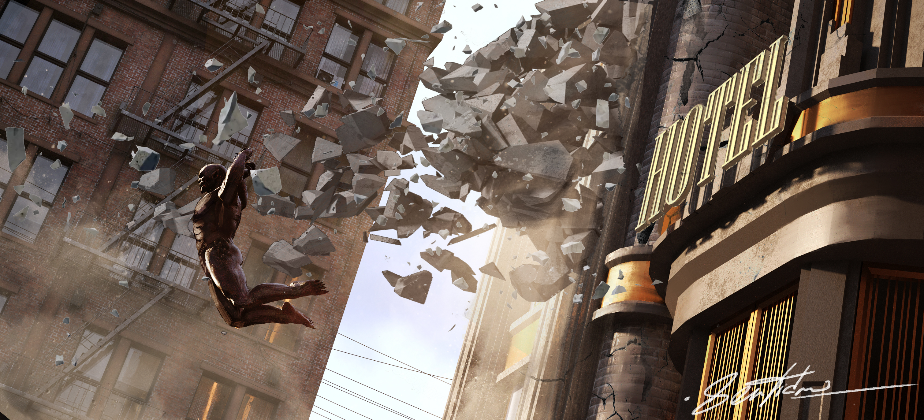 "1920" Keyframe concept art — Изображение №6 — Иллюстрация, 3D на Dprofile