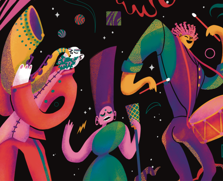 Плакат "Jazz" — Иллюстрация, Графика на Dprofile