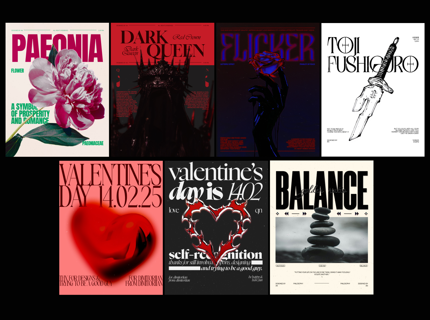 POSTERS COLLECTION — Изображение №9 — Брендинг, Графика на Dprofile