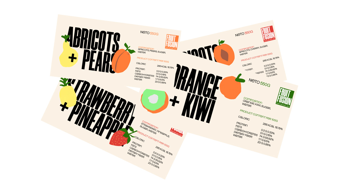 FRUITFUSION visual identity — Изображение №4 — Брендинг, Иллюстрация на Dprofile
