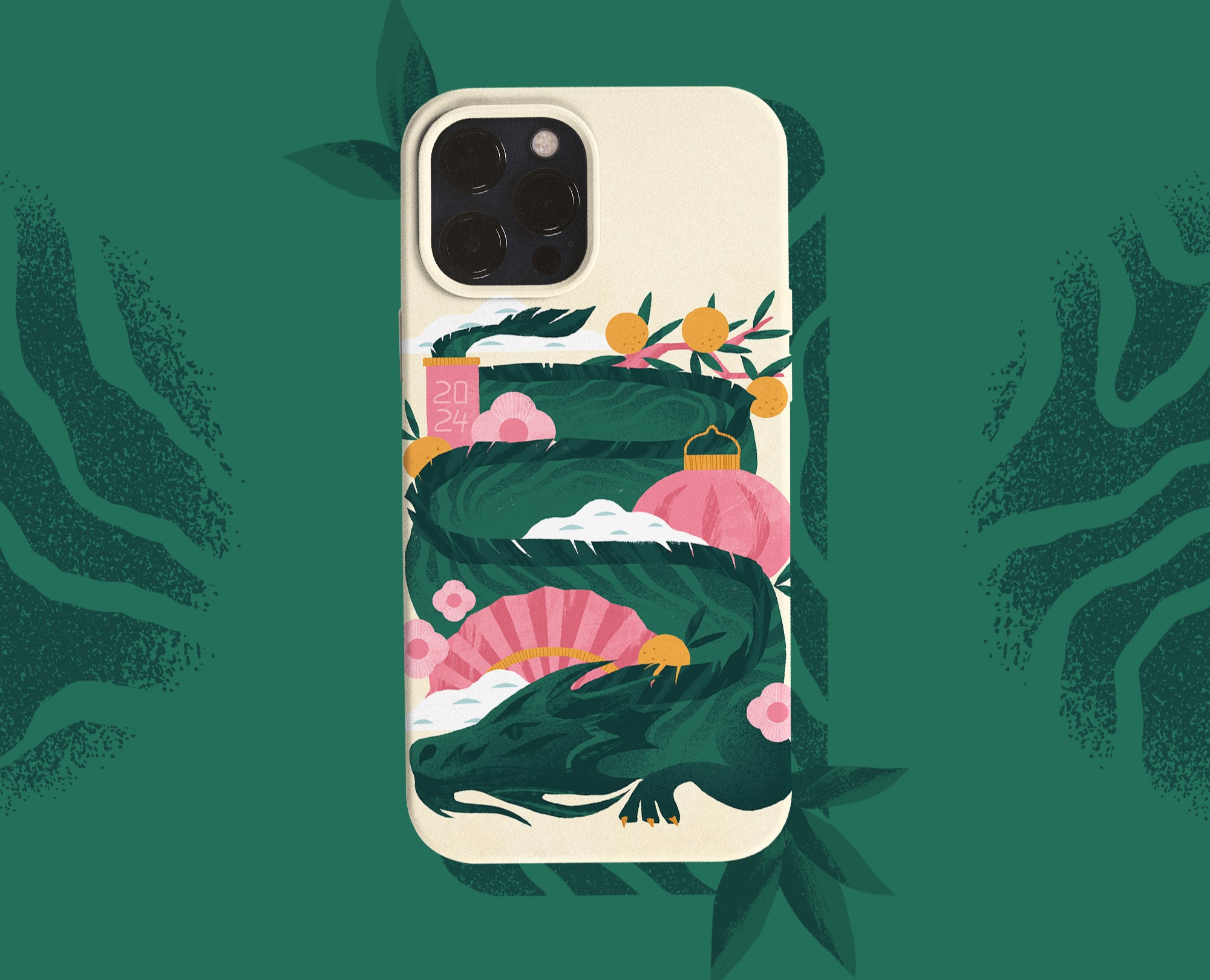 Year of the Green Dragon — Иллюстрация, Графика на Dprofile