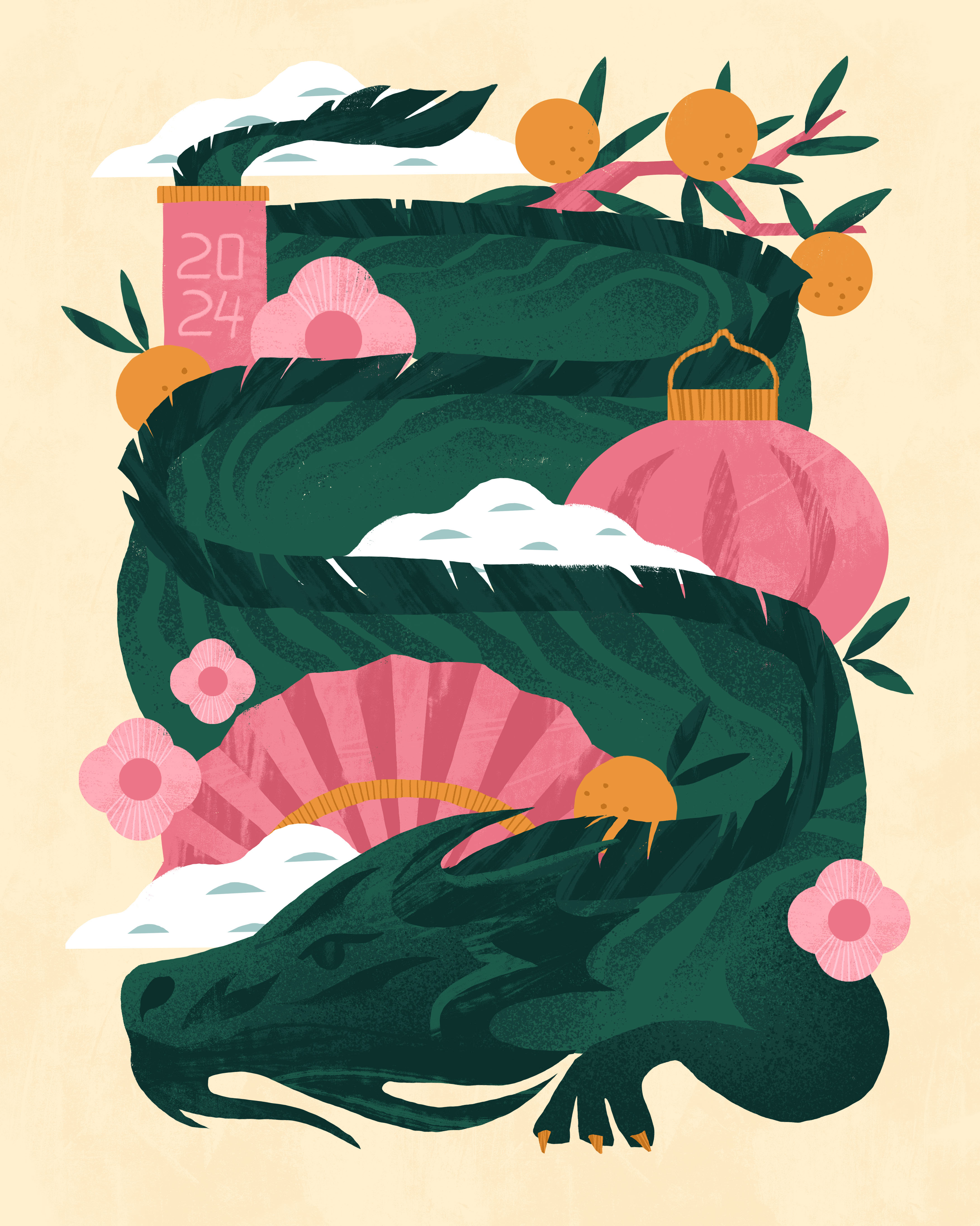Year of the Green Dragon — Изображение №13 — Иллюстрация, Графика на Dprofile