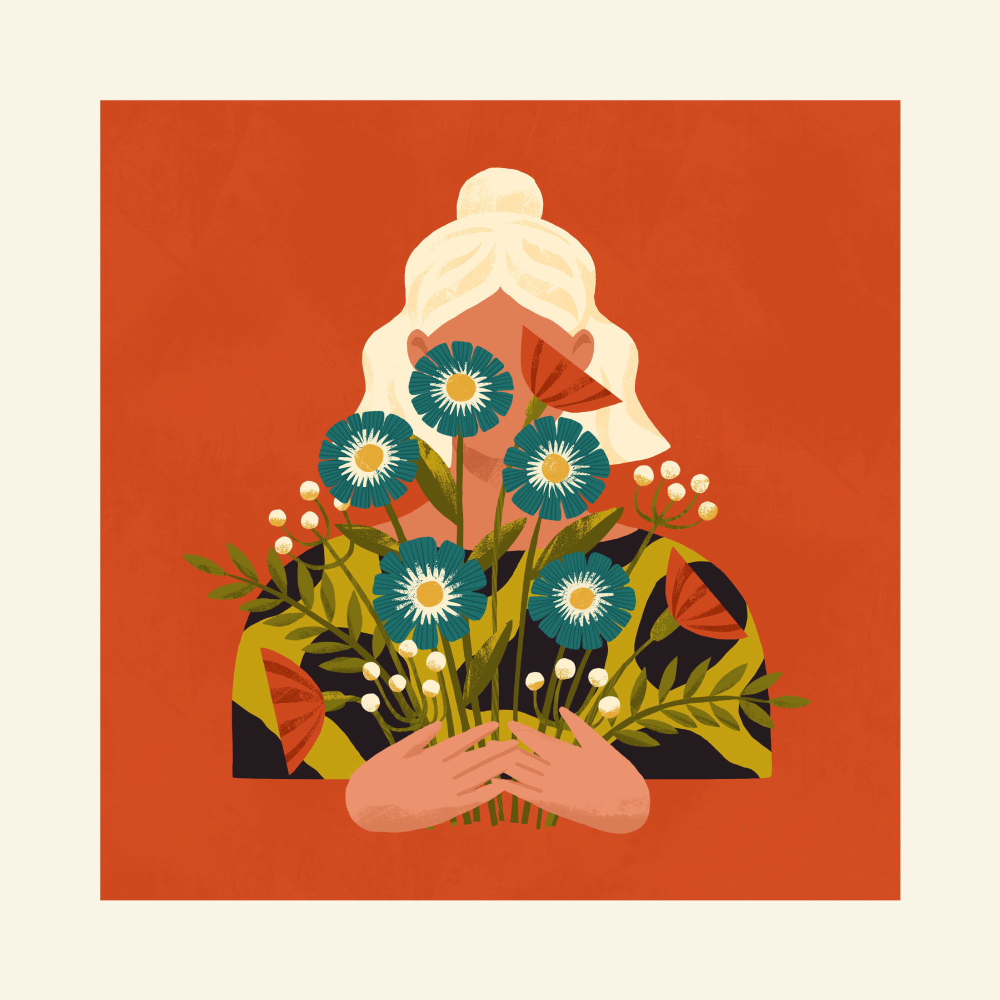 Blooming flowers — Изображение №9 — Брендинг, Иллюстрация на Dprofile