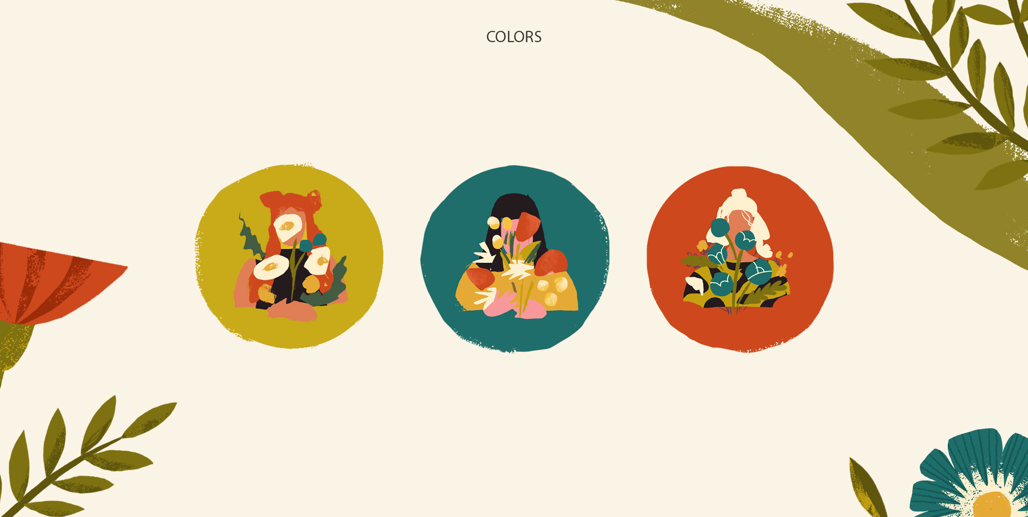 Blooming flowers — Изображение №4 — Брендинг, Иллюстрация на Dprofile