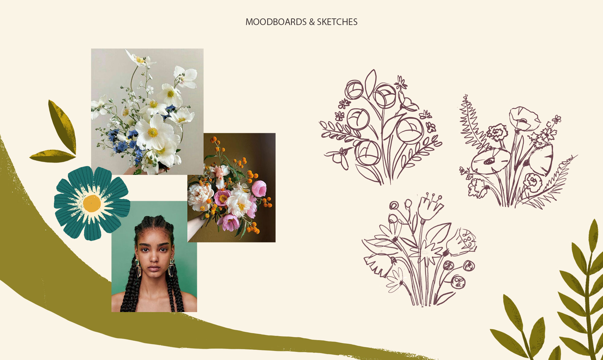 Blooming flowers — Изображение №3 — Брендинг, Иллюстрация на Dprofile