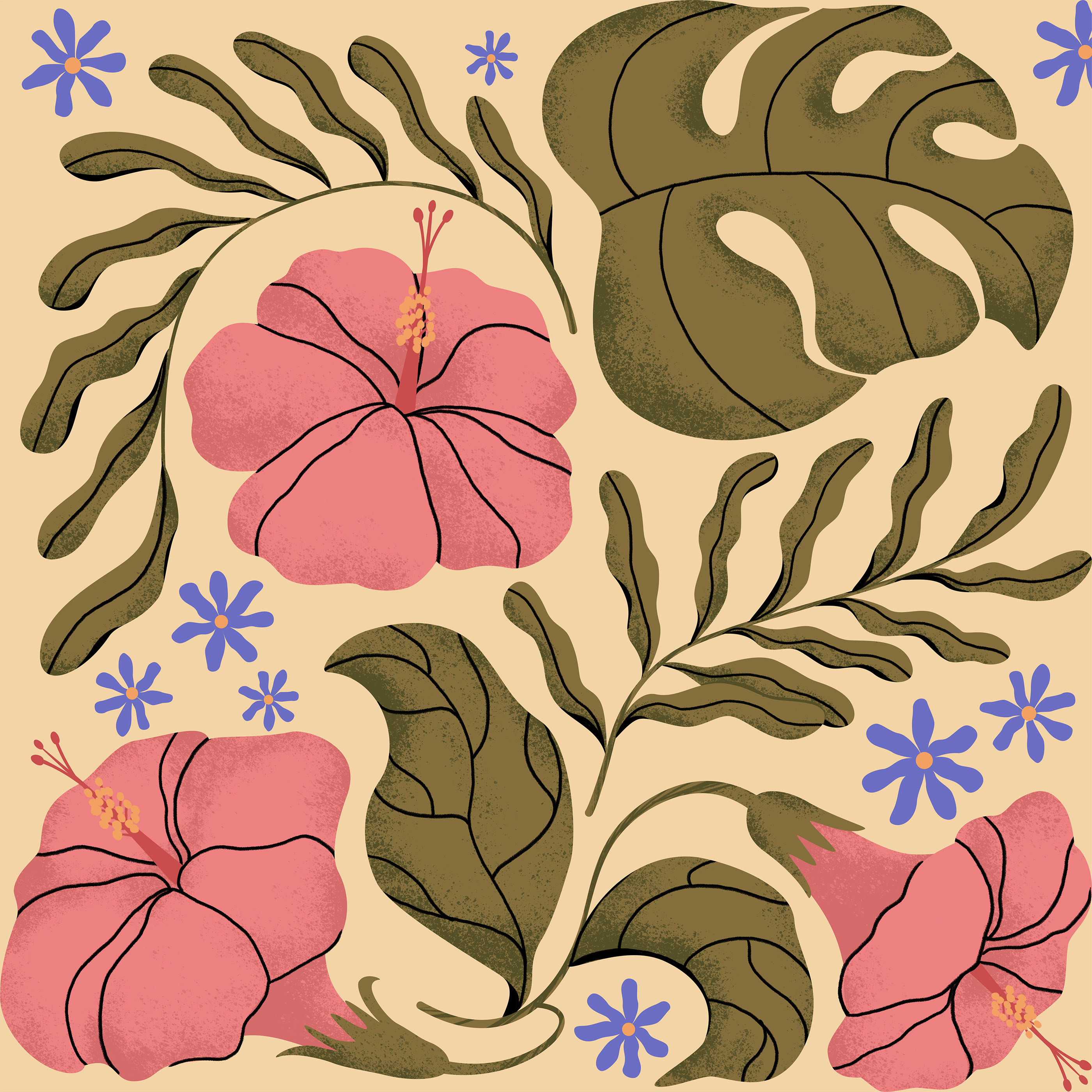 Tea packaging. Floral patterns — Изображение №13 — Брендинг, Иллюстрация на Dprofile
