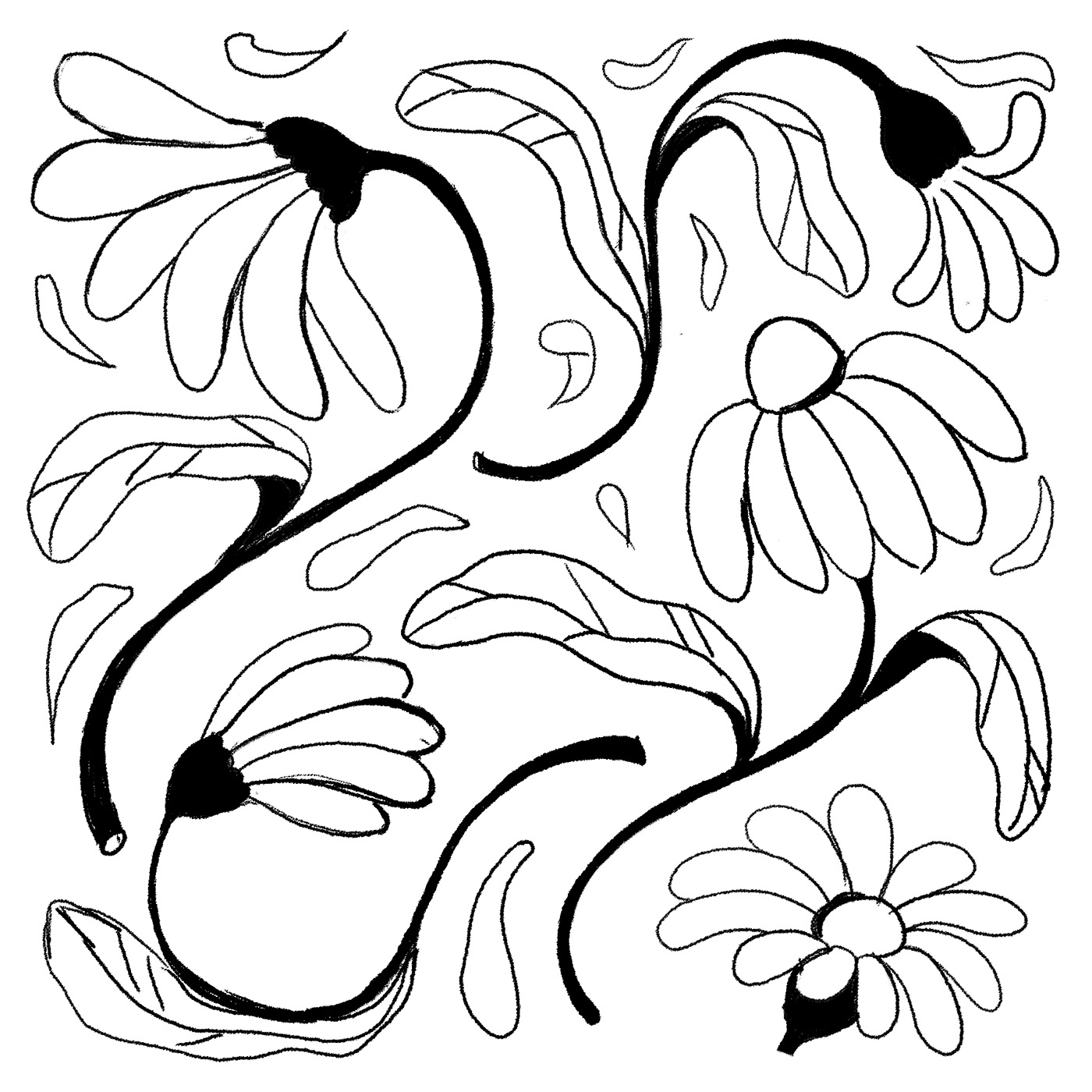 Tea packaging. Floral patterns — Изображение №8 — Брендинг, Иллюстрация на Dprofile