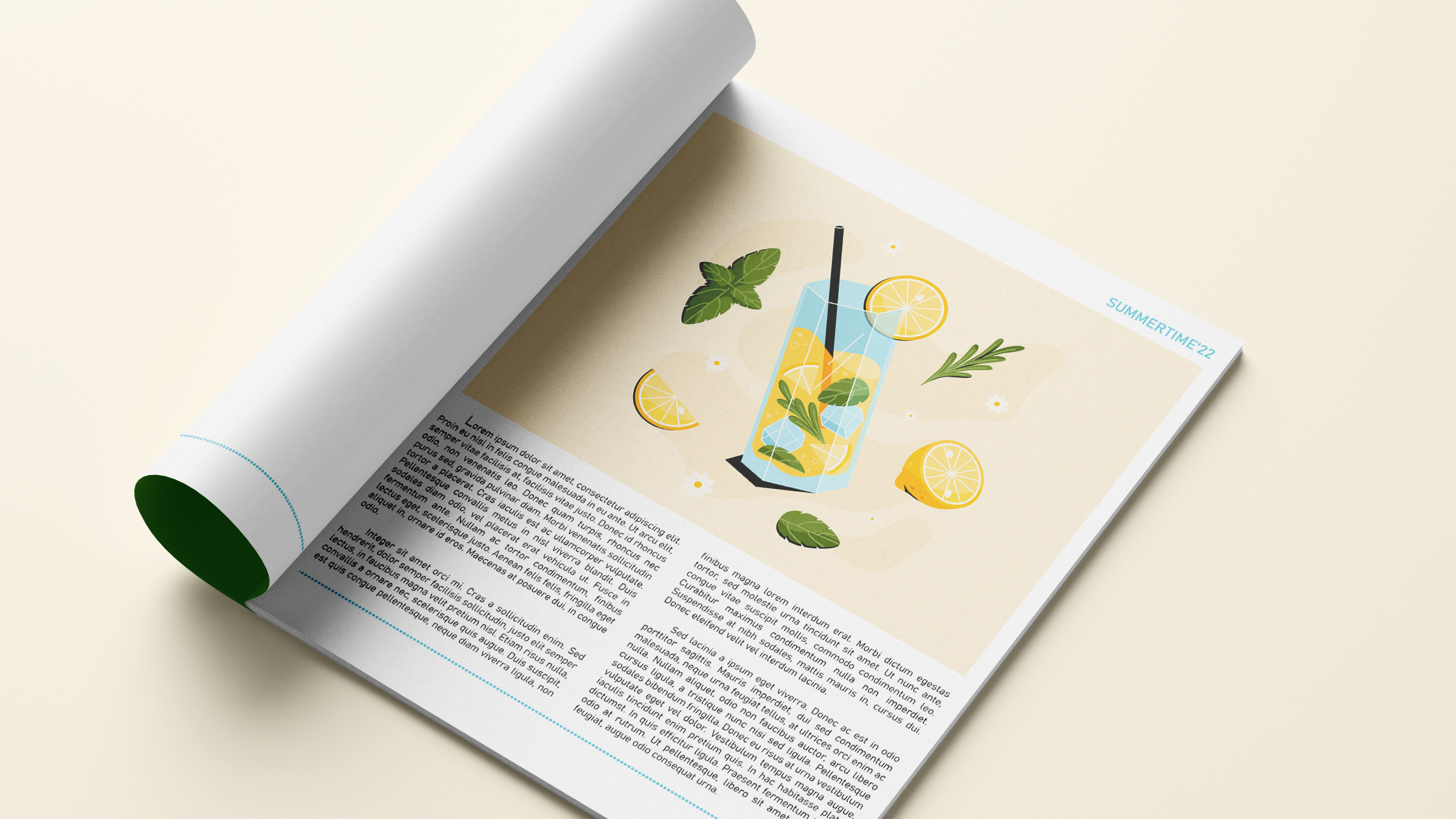 Summer cocktails — Изображение №2 — Иллюстрация, Графика на Dprofile