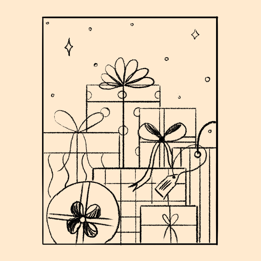 New Year postcards — Изображение №2 — Иллюстрация, Графика на Dprofile