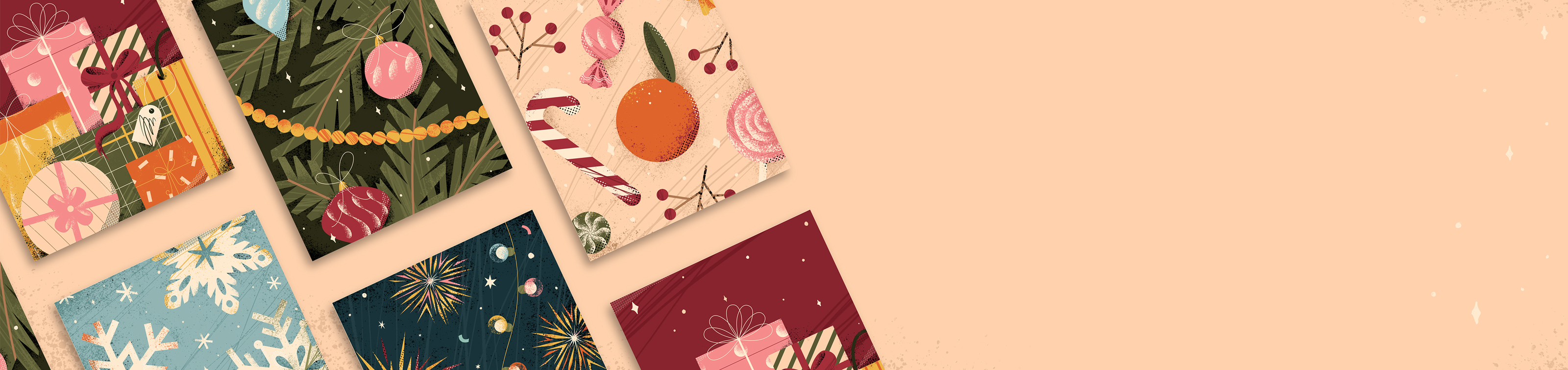 New Year postcards — Изображение №1 — Иллюстрация, Графика на Dprofile
