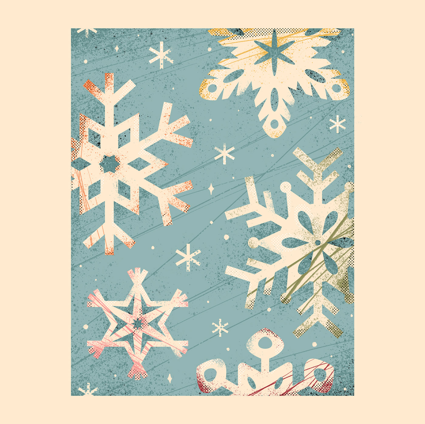 New Year postcards — Изображение №9 — Иллюстрация, Графика на Dprofile