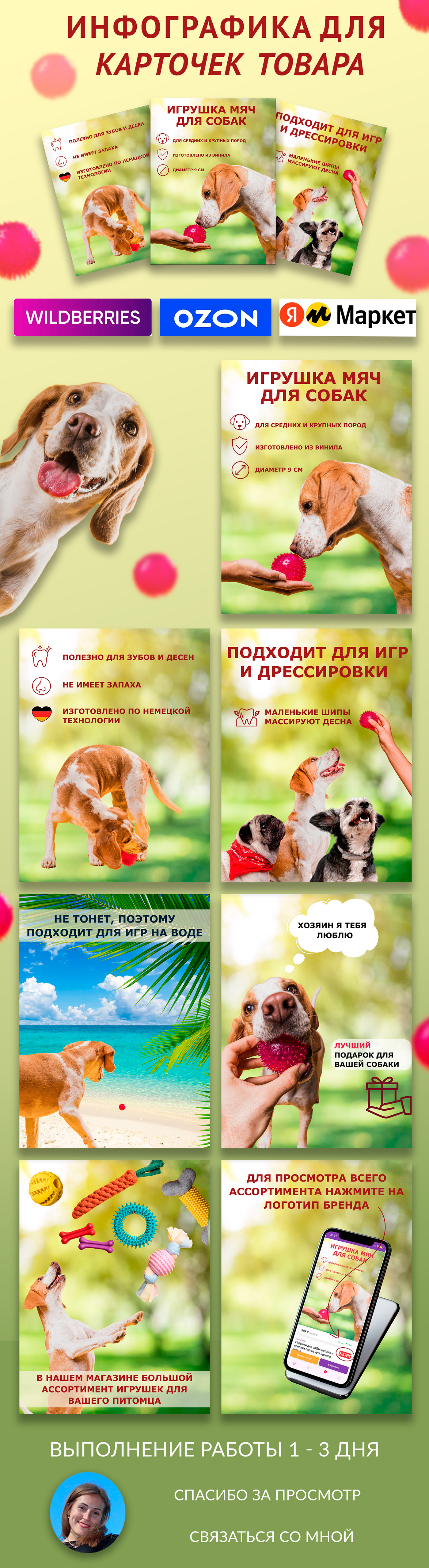 Инфографика для карточек товара — Изображение №1 — Иллюстрация, Графика на Dprofile