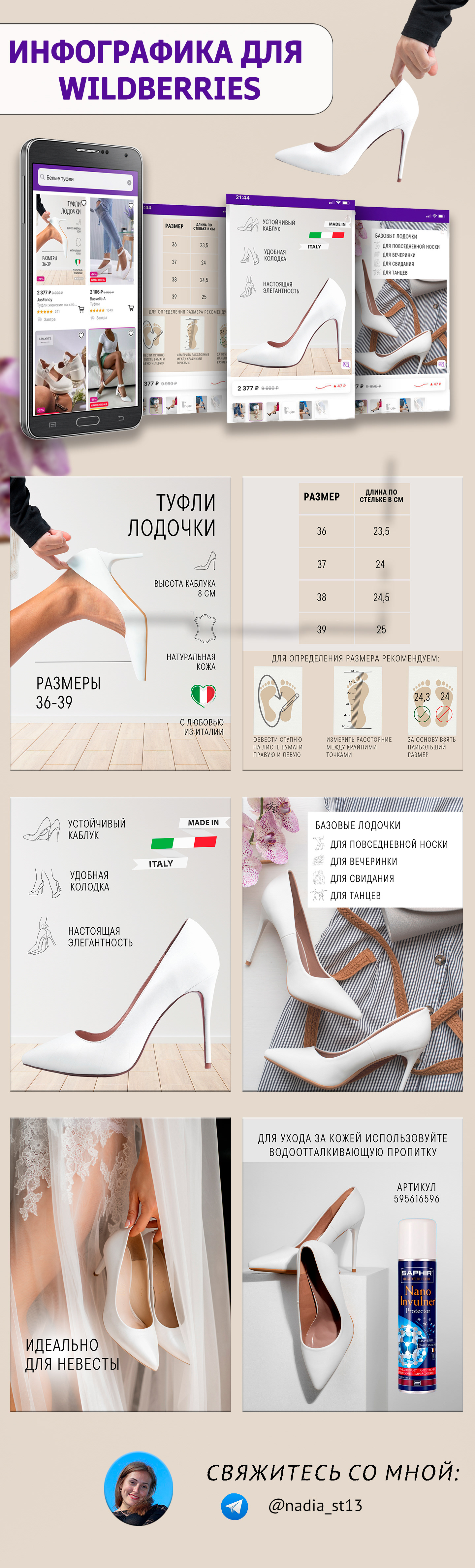 Инфографика для карточки товара — Изображение №1 — Иллюстрация, Графика на Dprofile