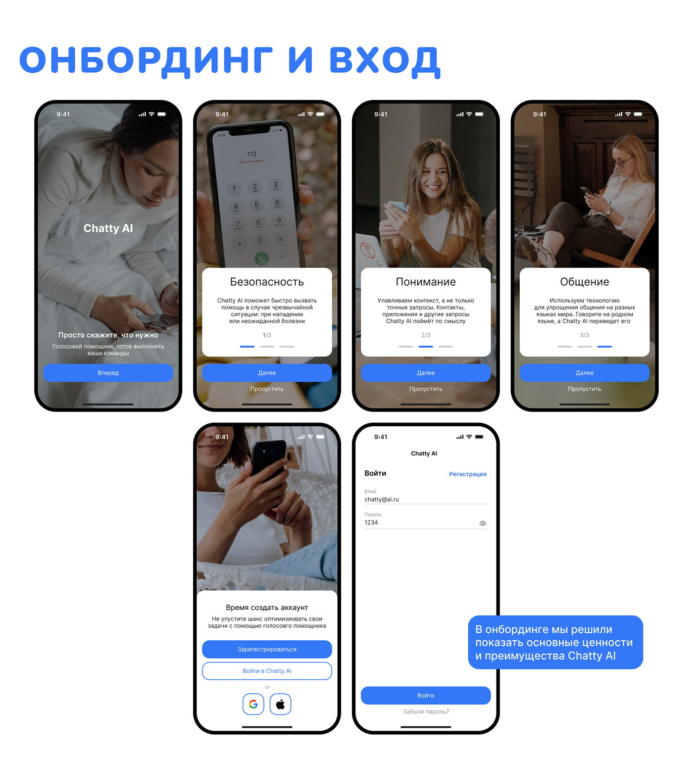Chatty AI голосовой ассистент на основе ИИ — Изображение №7 — Интерфейсы на Dprofile